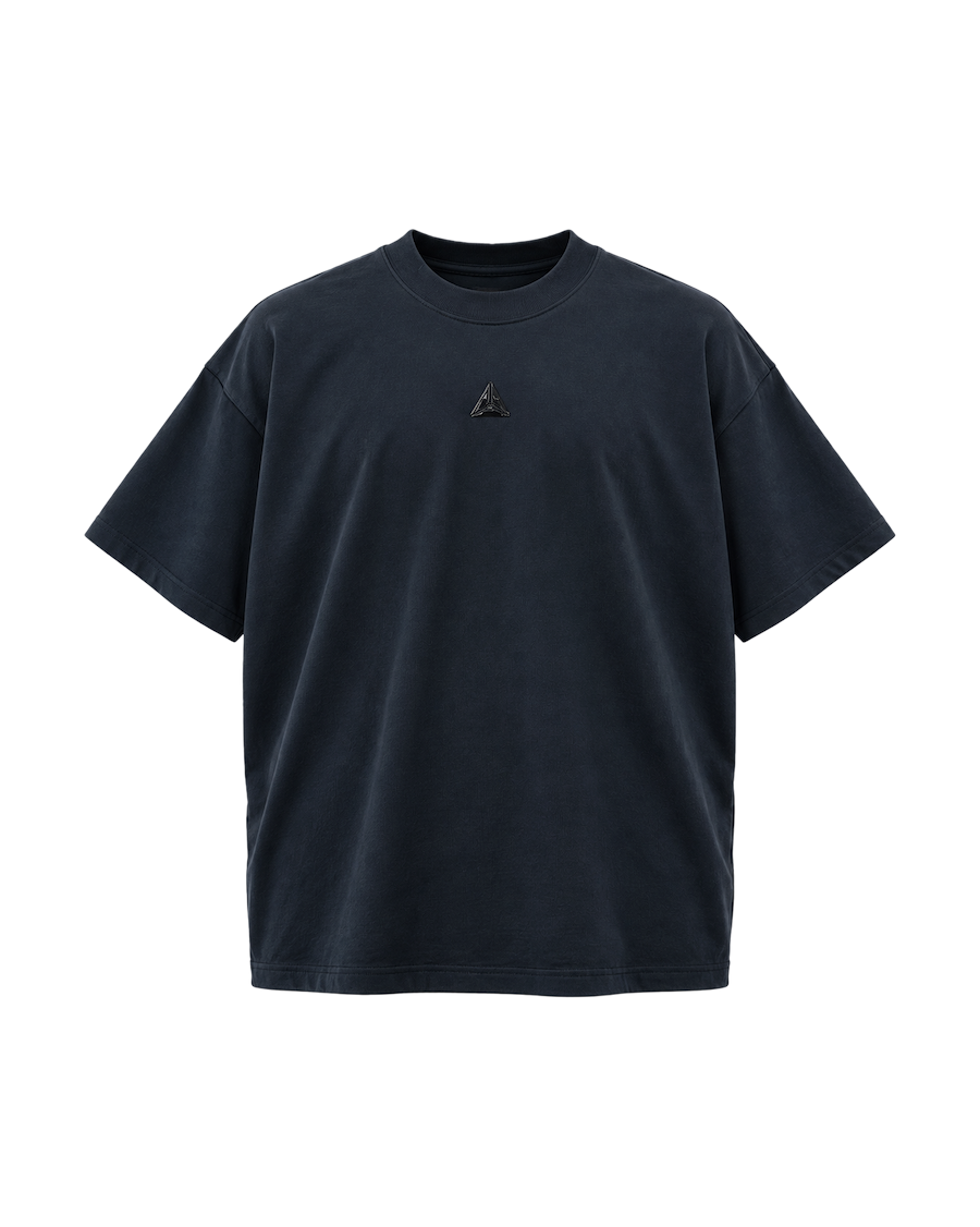 Metallic Small Logo T-shirt Black