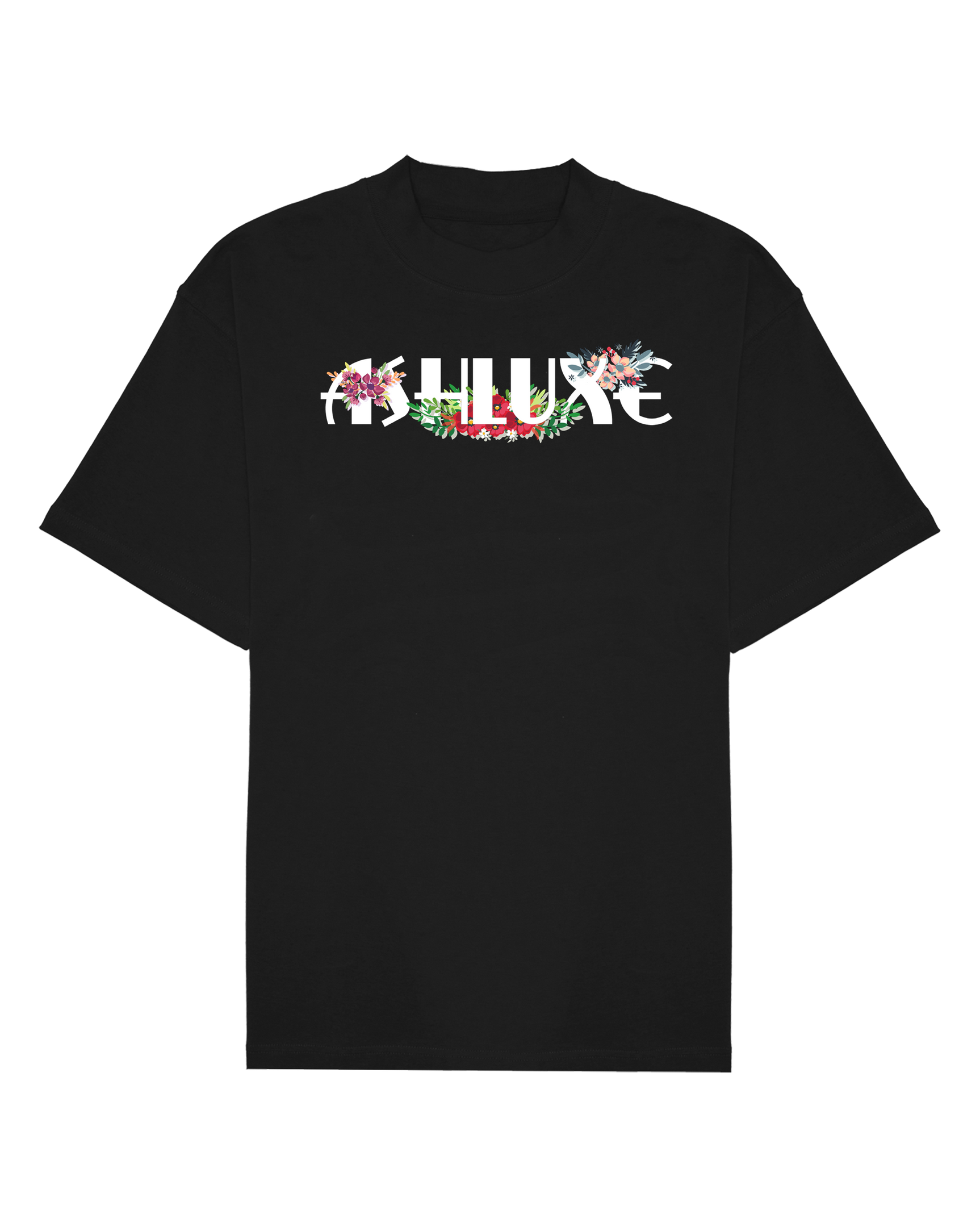 Ashluxe Neo Garden Logo Tee Black