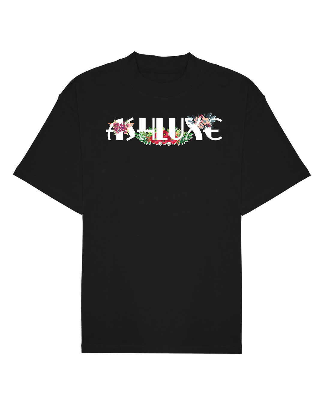 Ashluxe Neo Garden Logo Tee Black