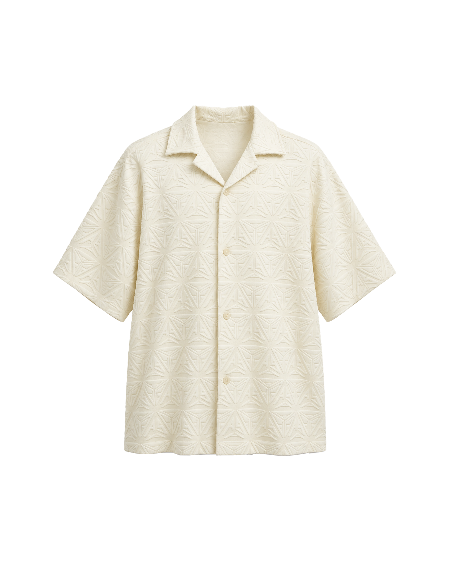 Monogram Plush Jersey Bowling Shirt
