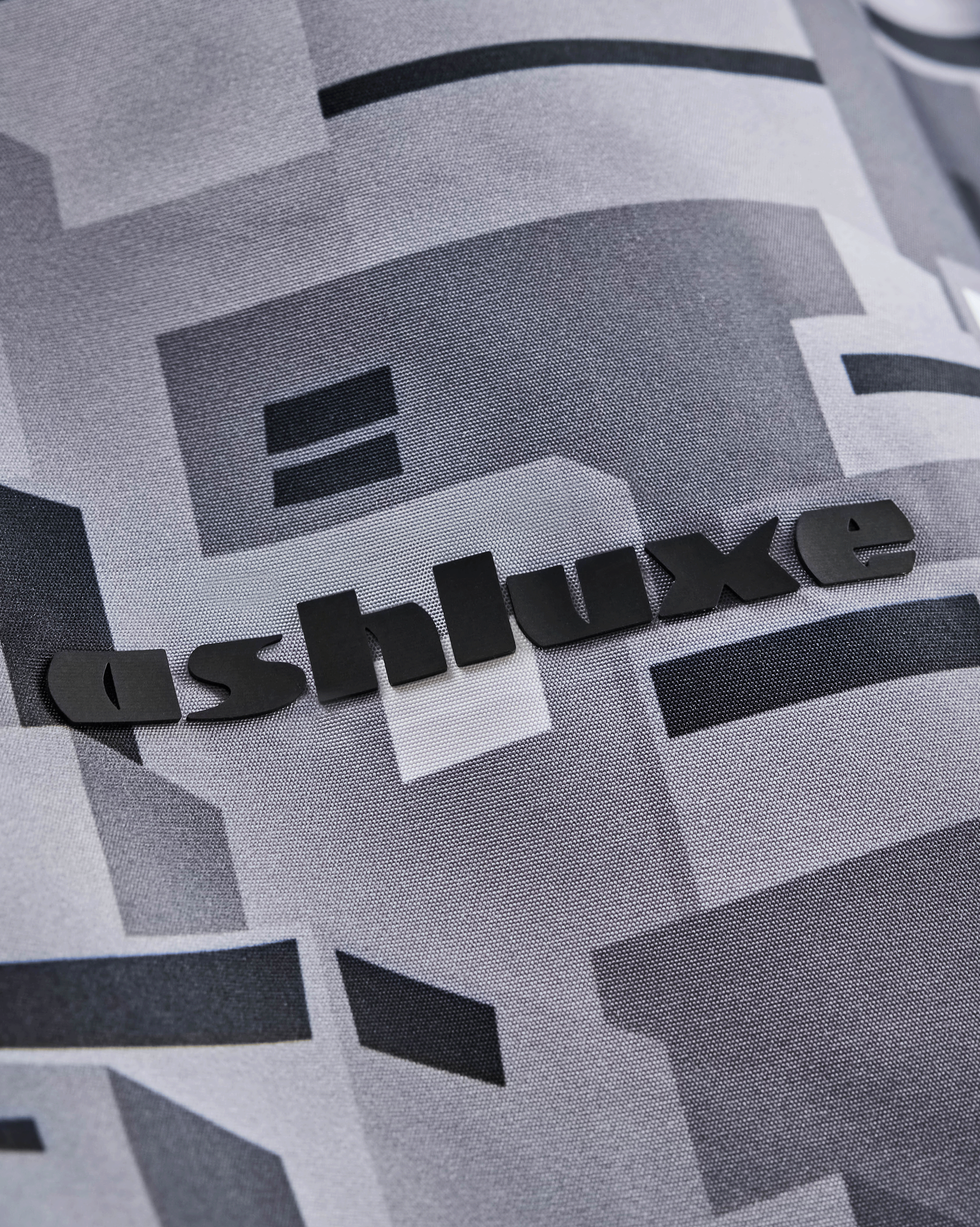 Urban Mosaic Print Swim Shirt