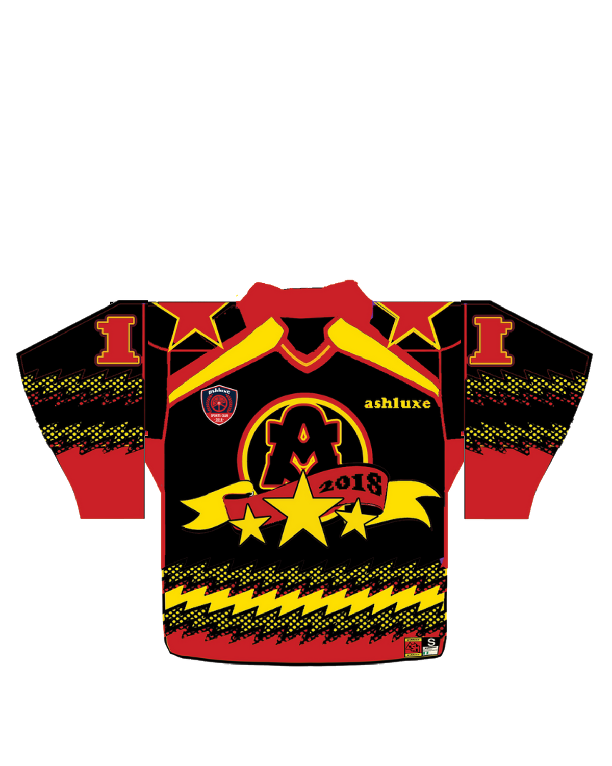 Ashluxe Hockey Jersey  Black