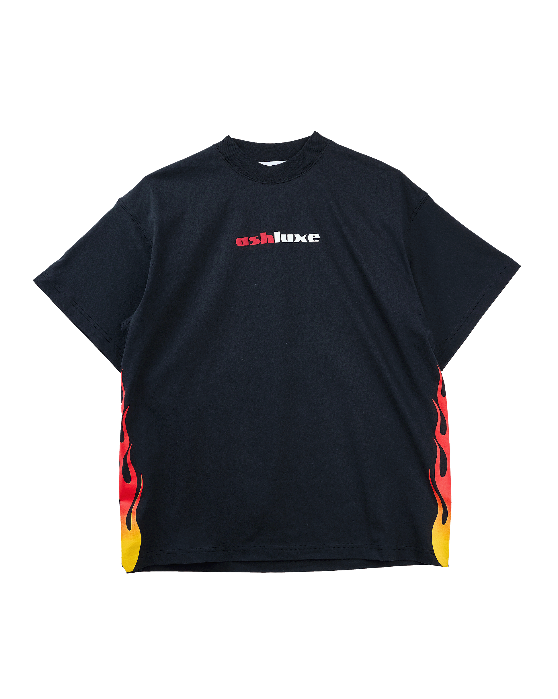 Flame T-shirt Black