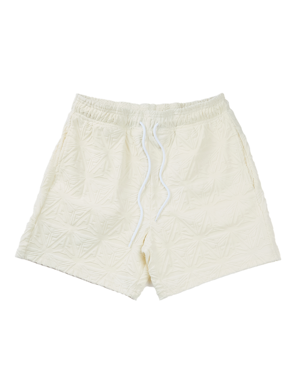 Monogram Plush Jersey Long Shorts