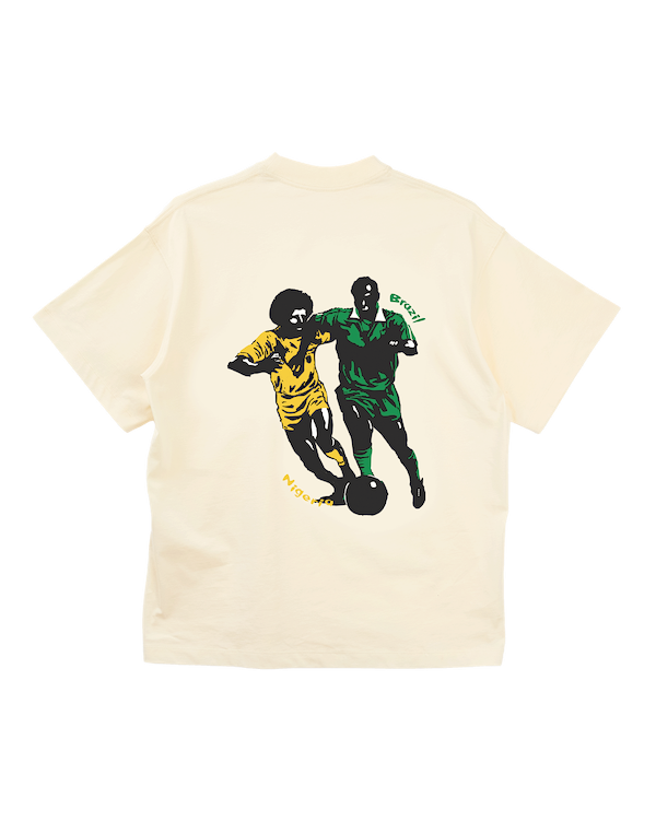 Nigeria X Brazil T-Shirt Off White
