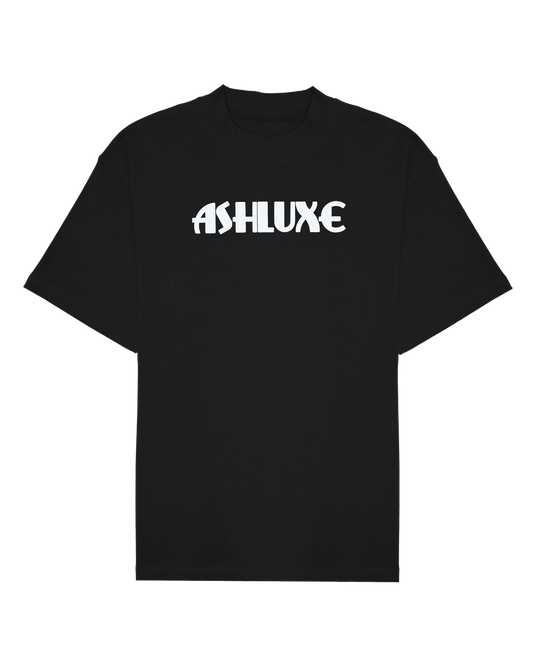 Ashluxe Neo Logo T-shirt Black White
