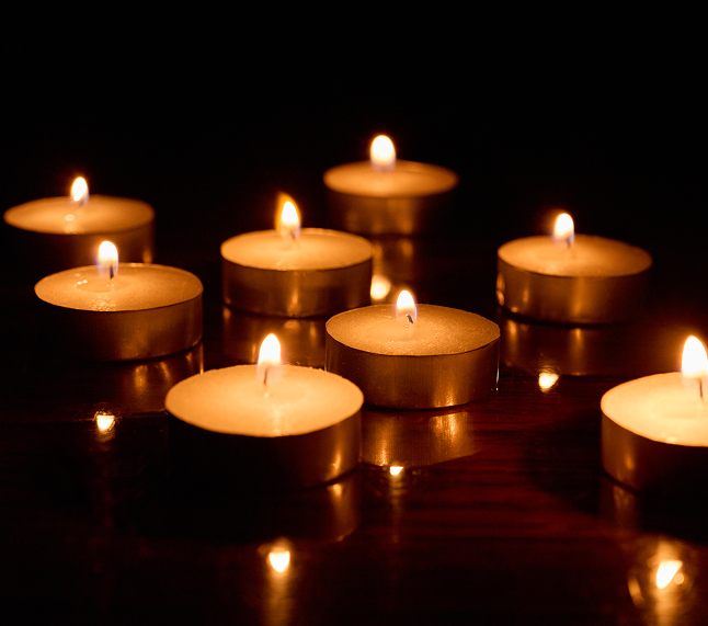 Tea Light Candle Glow