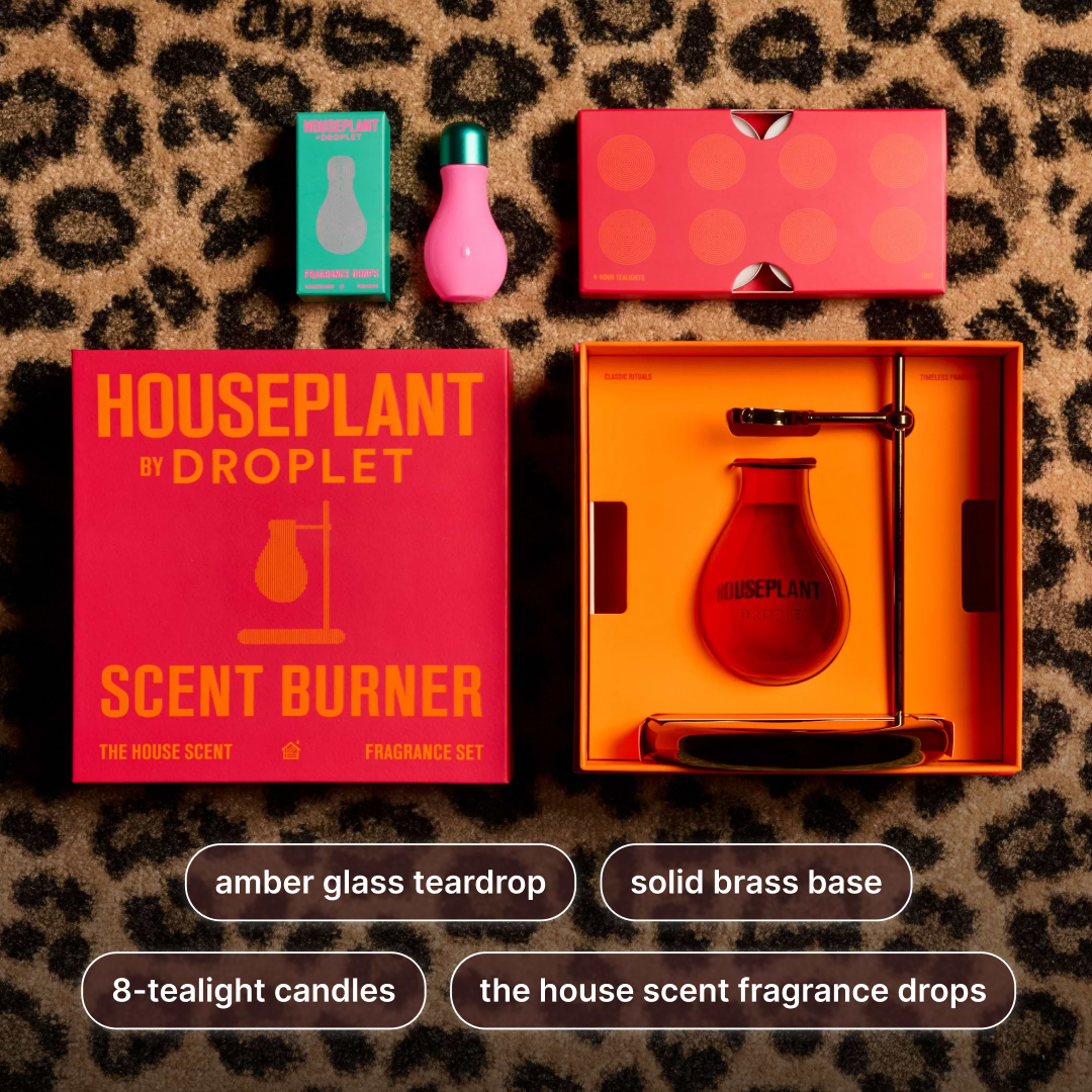 Houseplant Scent Burner Set