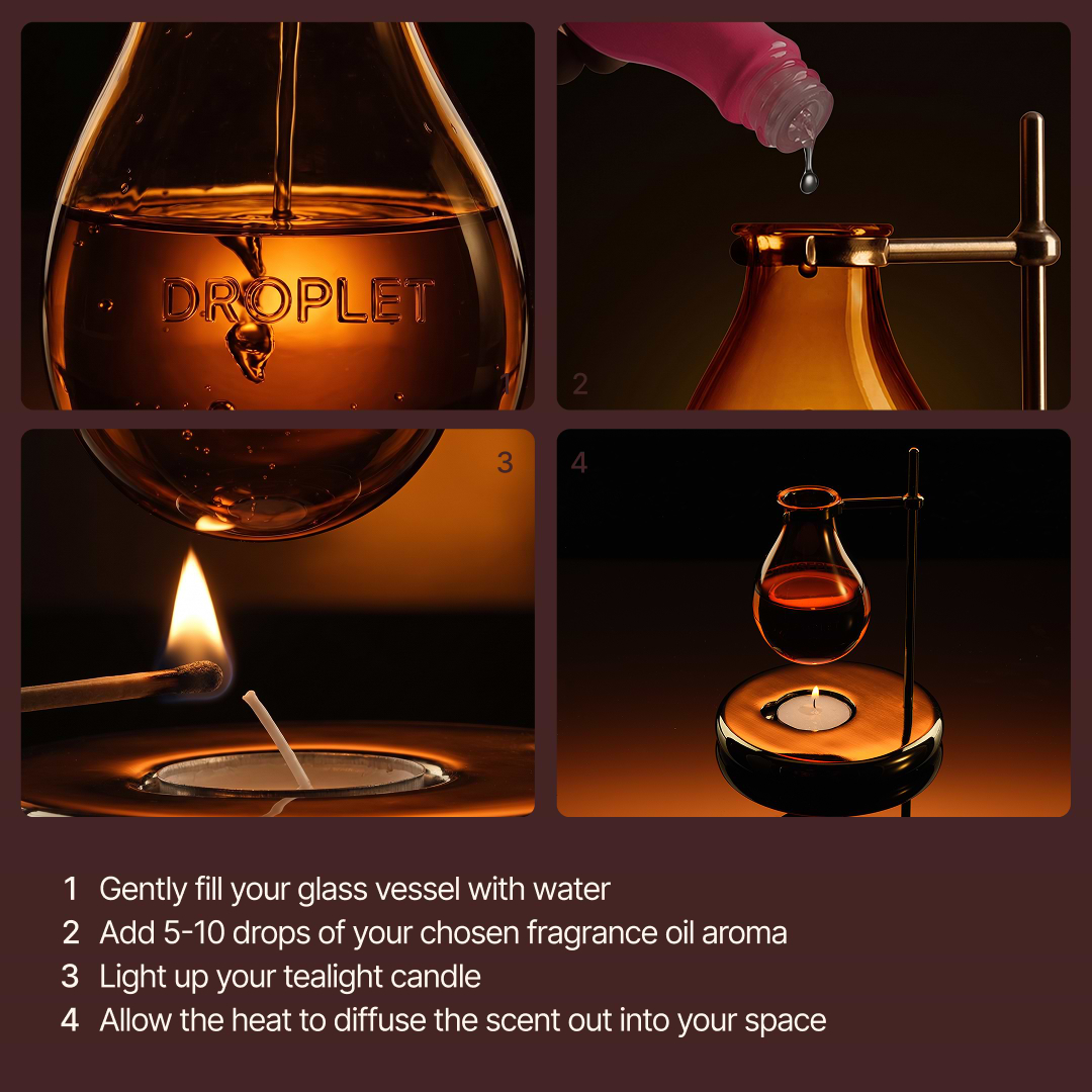 Houseplant Scent Burner Set