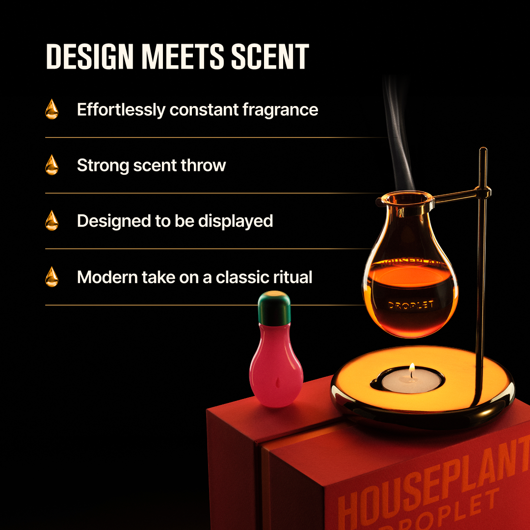 Houseplant Scent Burner Set
