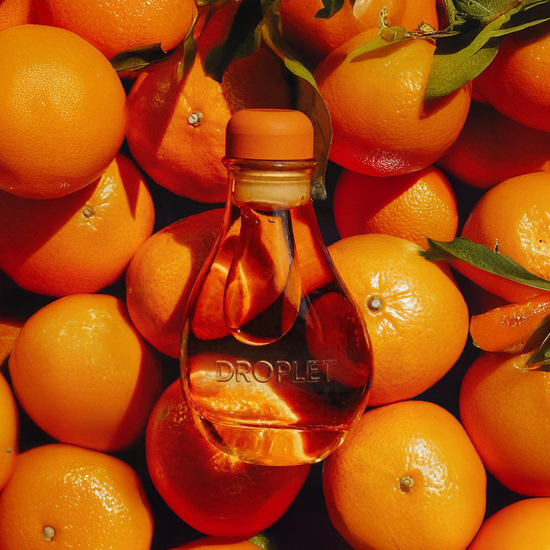 Droplet Reed Diffuser Orange Blossom Reed Diffuser | Luxury Home Fragrance | Droplet