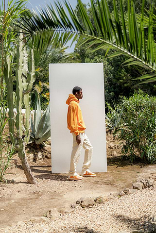 Orange Hoodie
