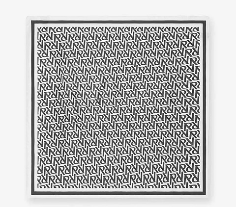 Initial Silk Bandana