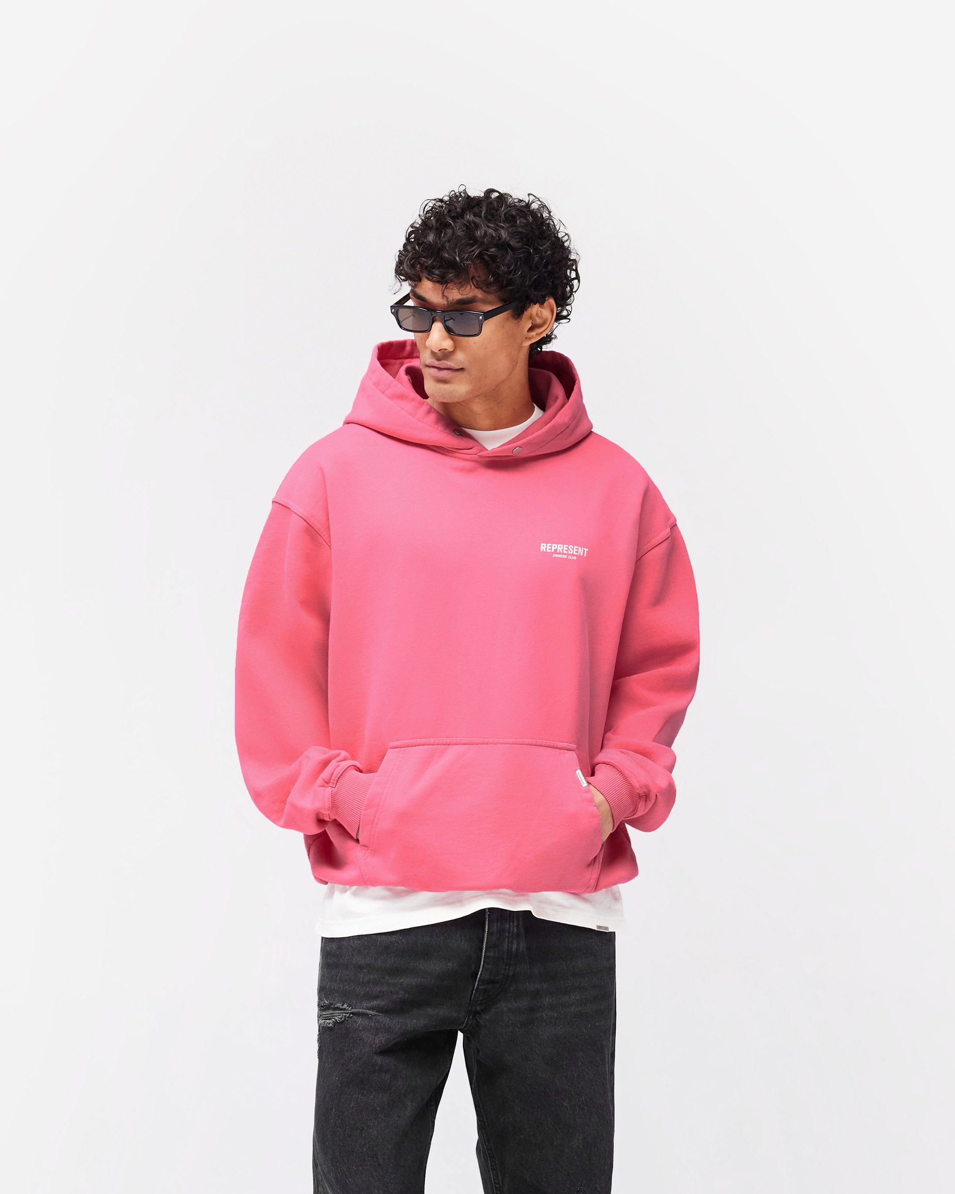 Represent Owners Club Hoodie - Bubblegum Pink