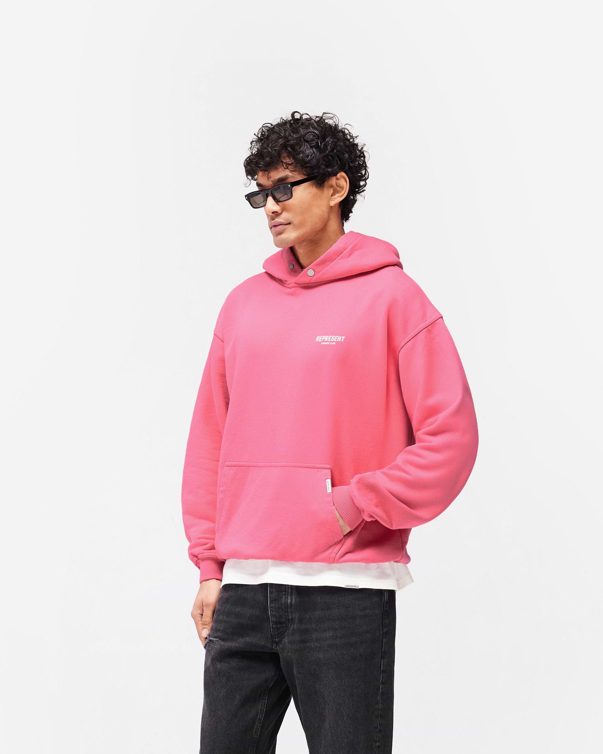 Represent Owners Club Hoodie - Bubblegum Pink
