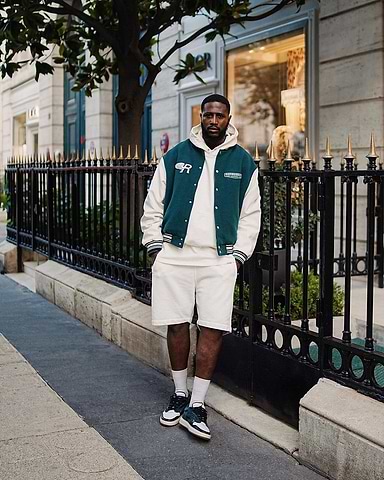 Varsity Jacket with Hoodie