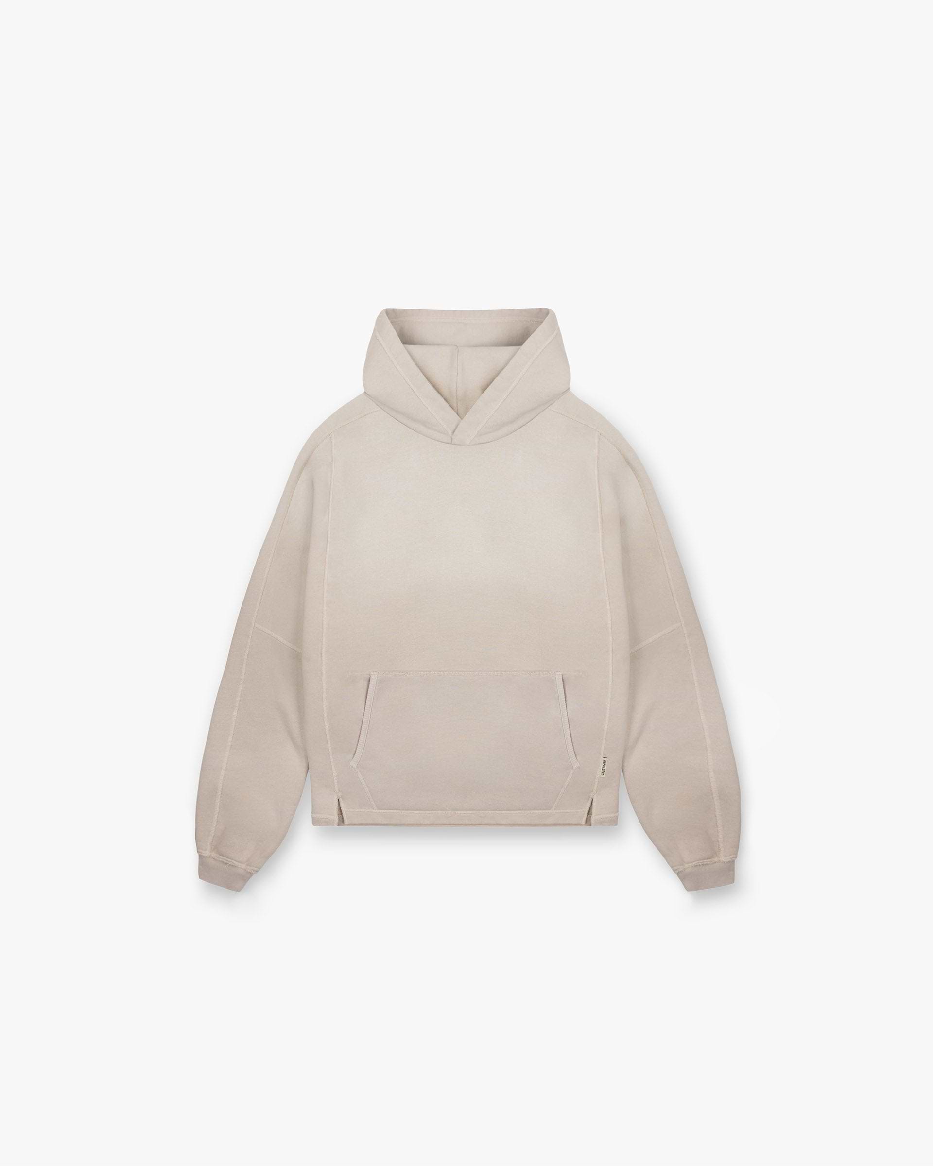 Stepped Hem Hoodie - Avoine
