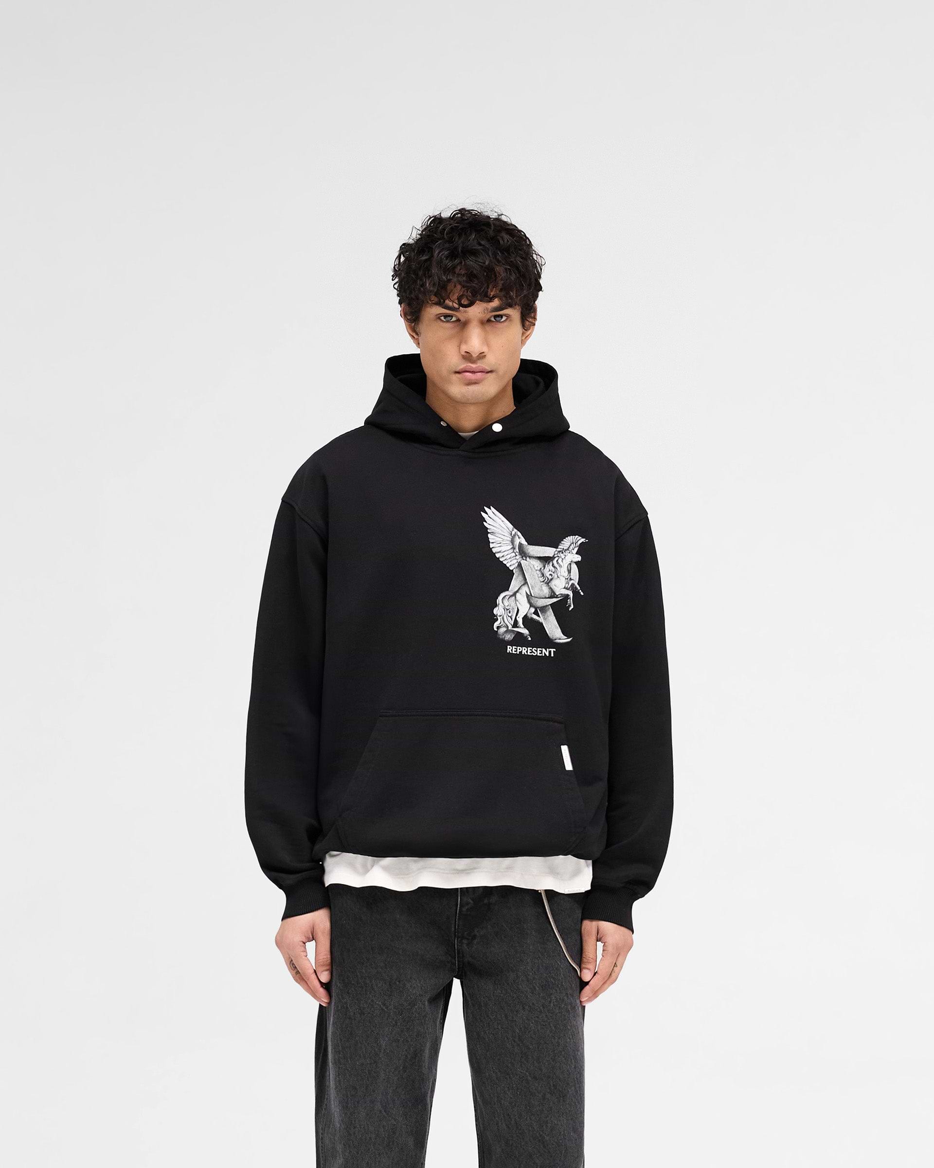 Elegance In Motion Hoodie - Noir de jais