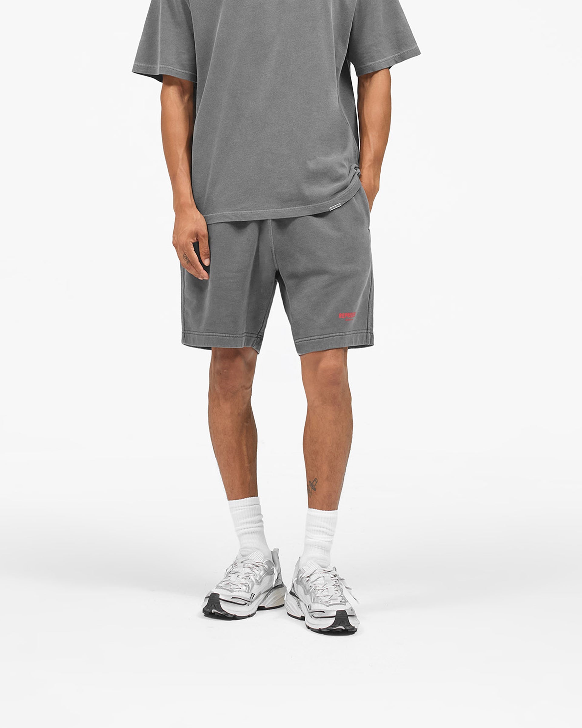 Represent Owners Club Shorts - Washed Black