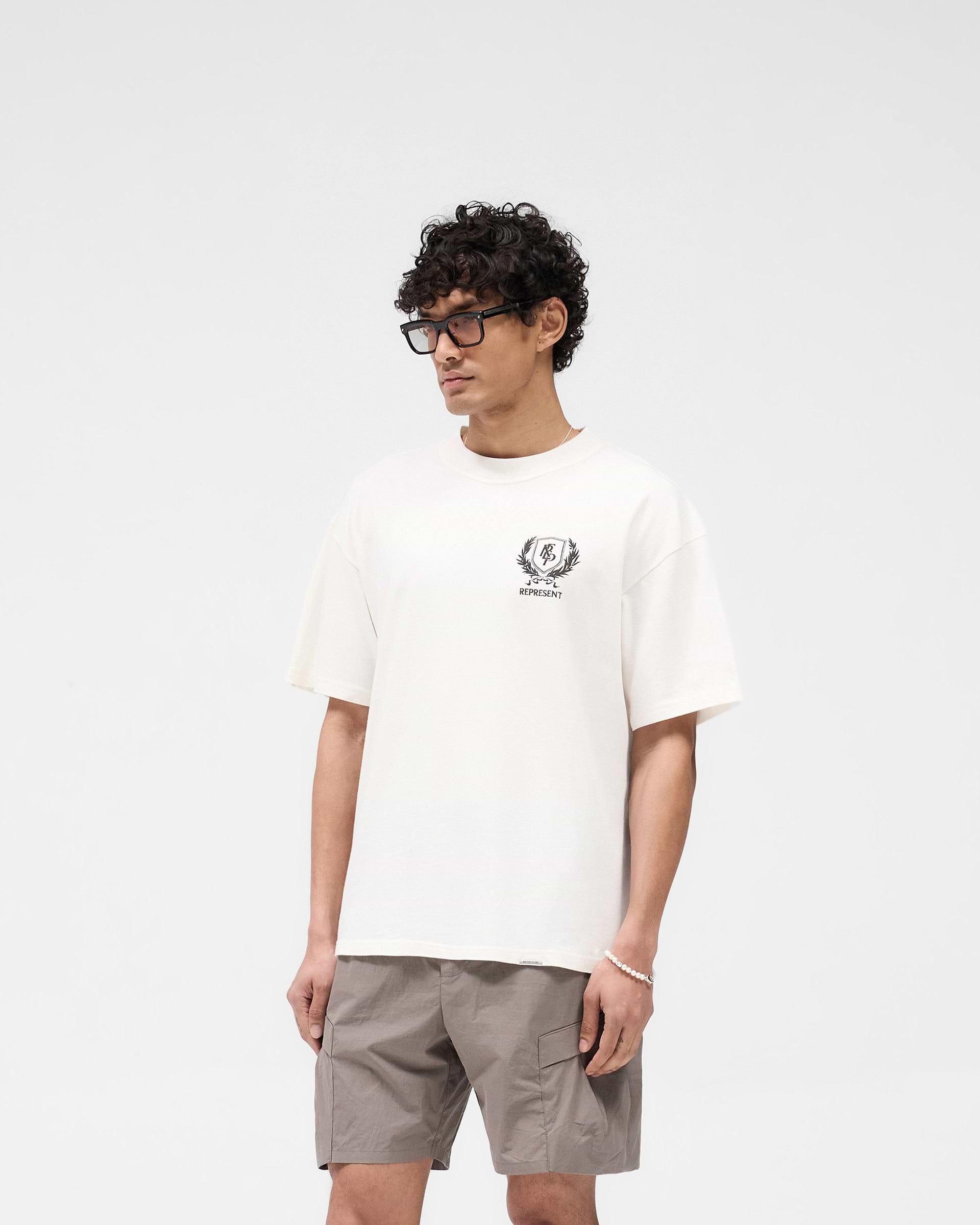 Crest Camiseta - Blanco