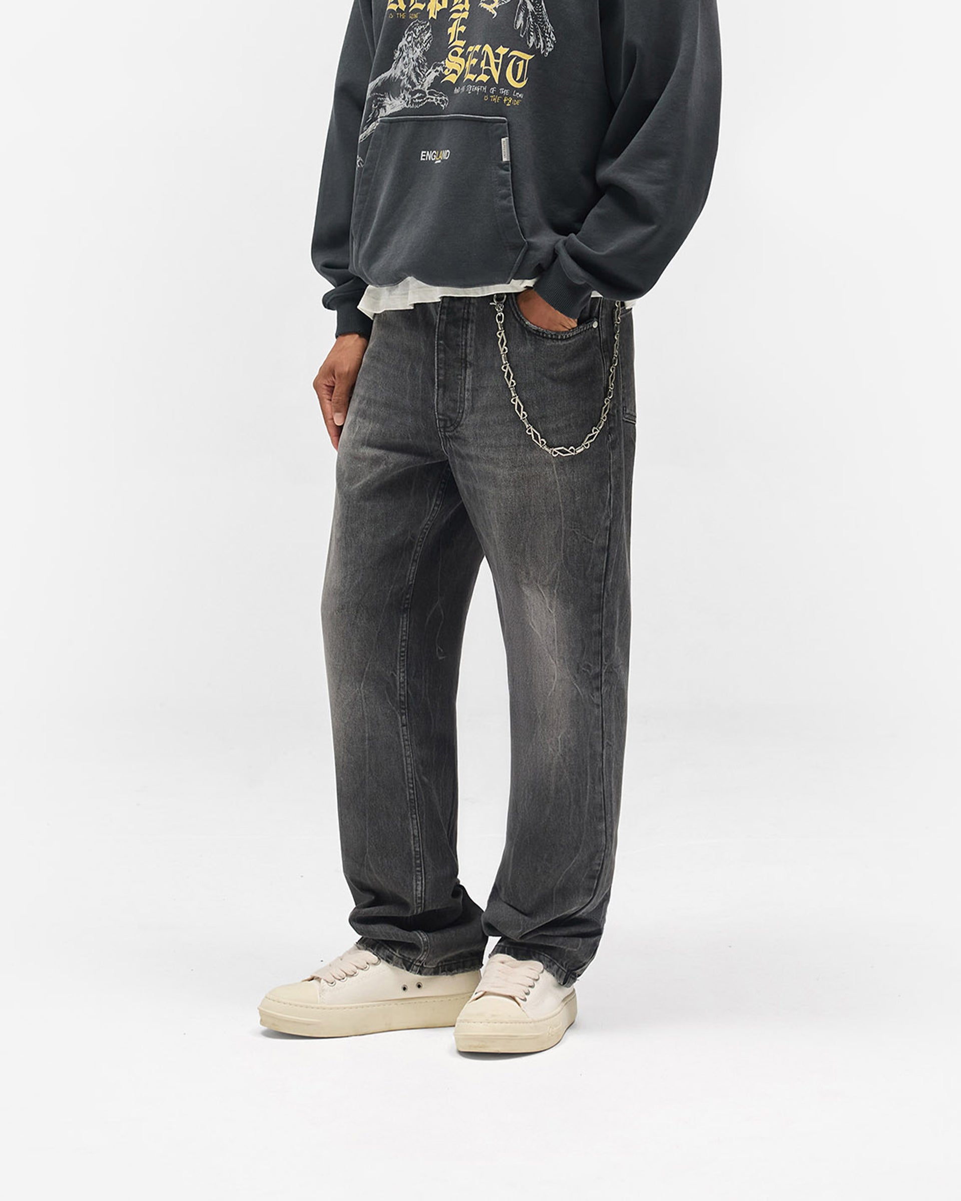 Heaton Denim - Diffused Black