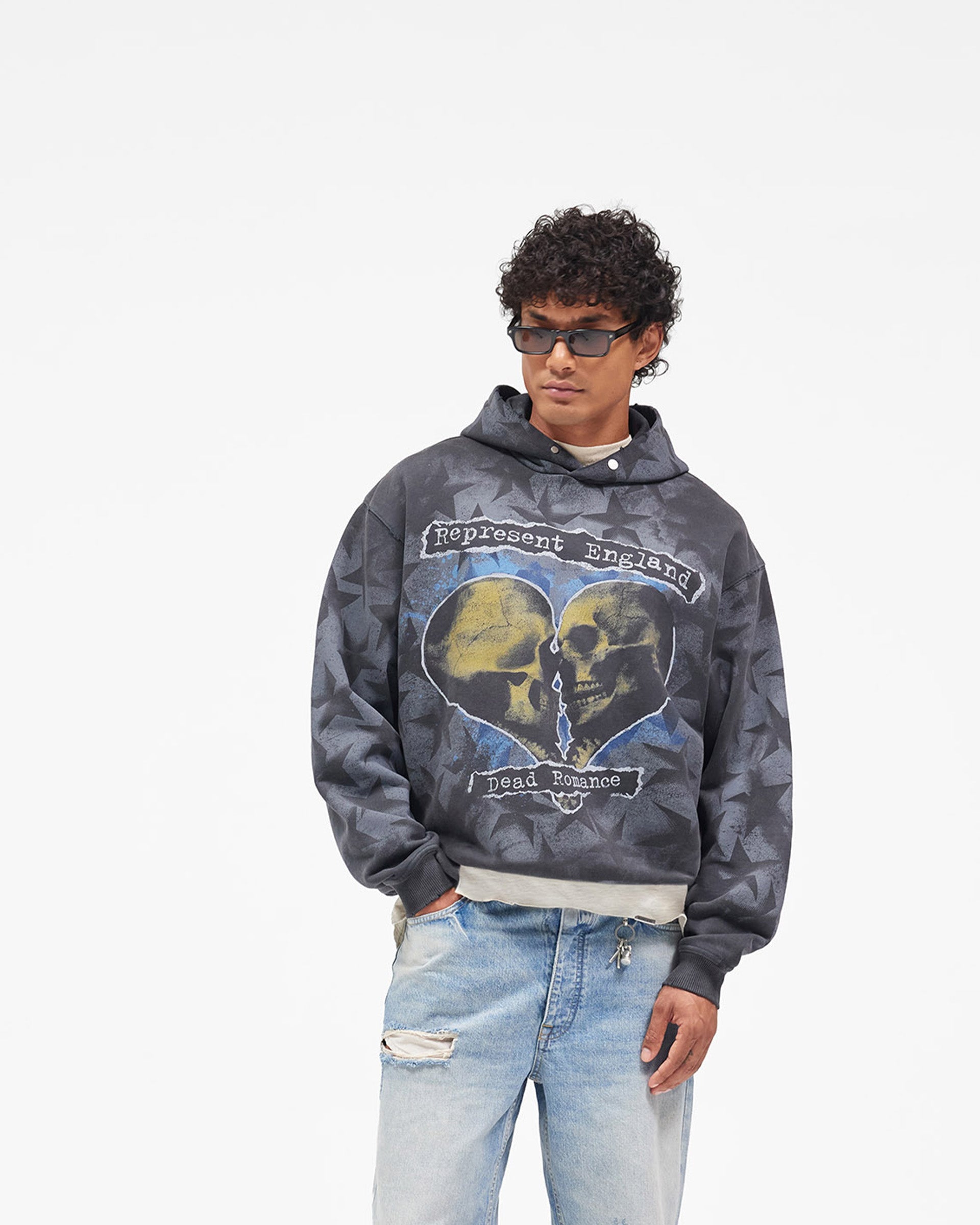 Romance Hoodie - Vintage Black