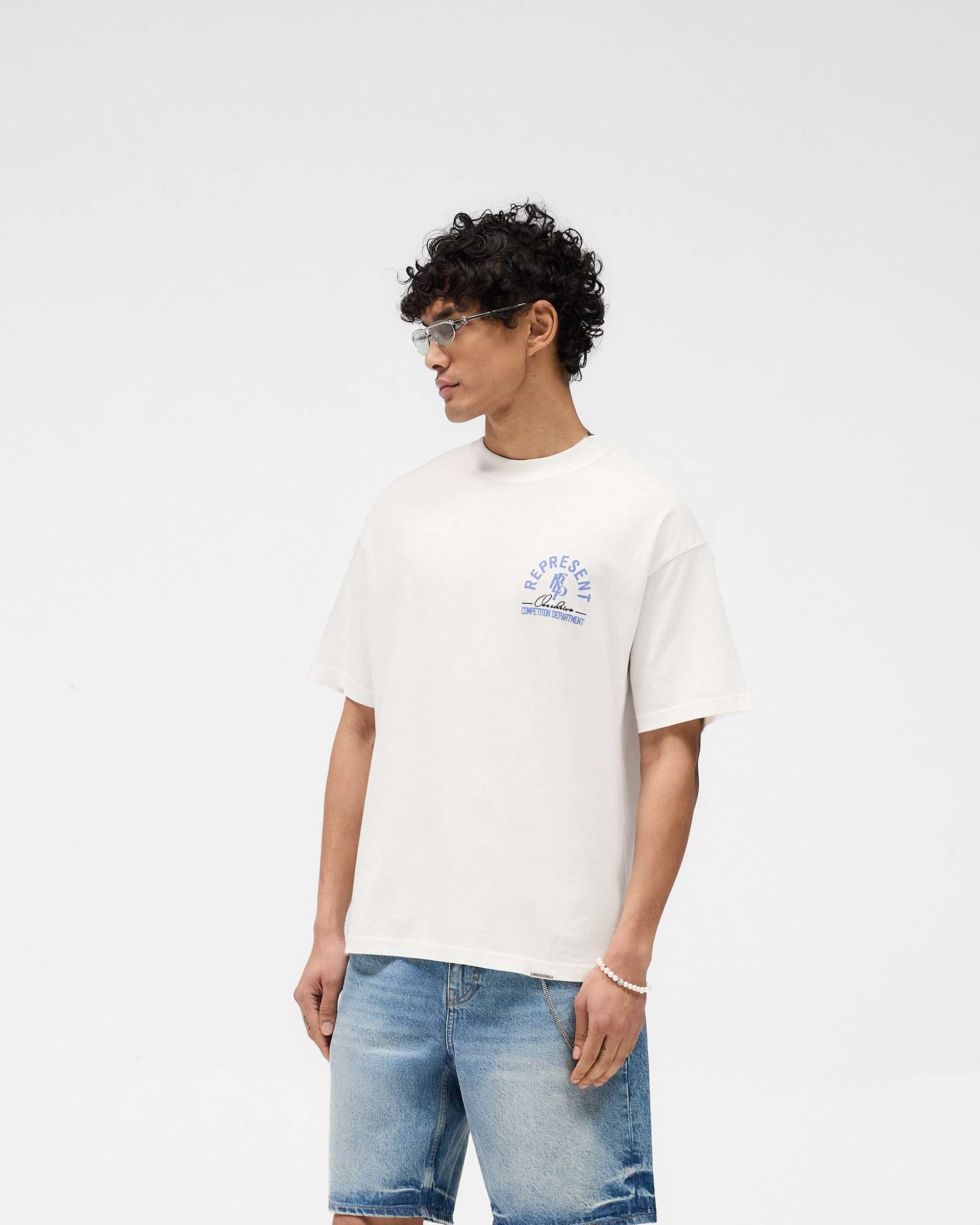 Competition Department T-Shirt – Flaches Weiß