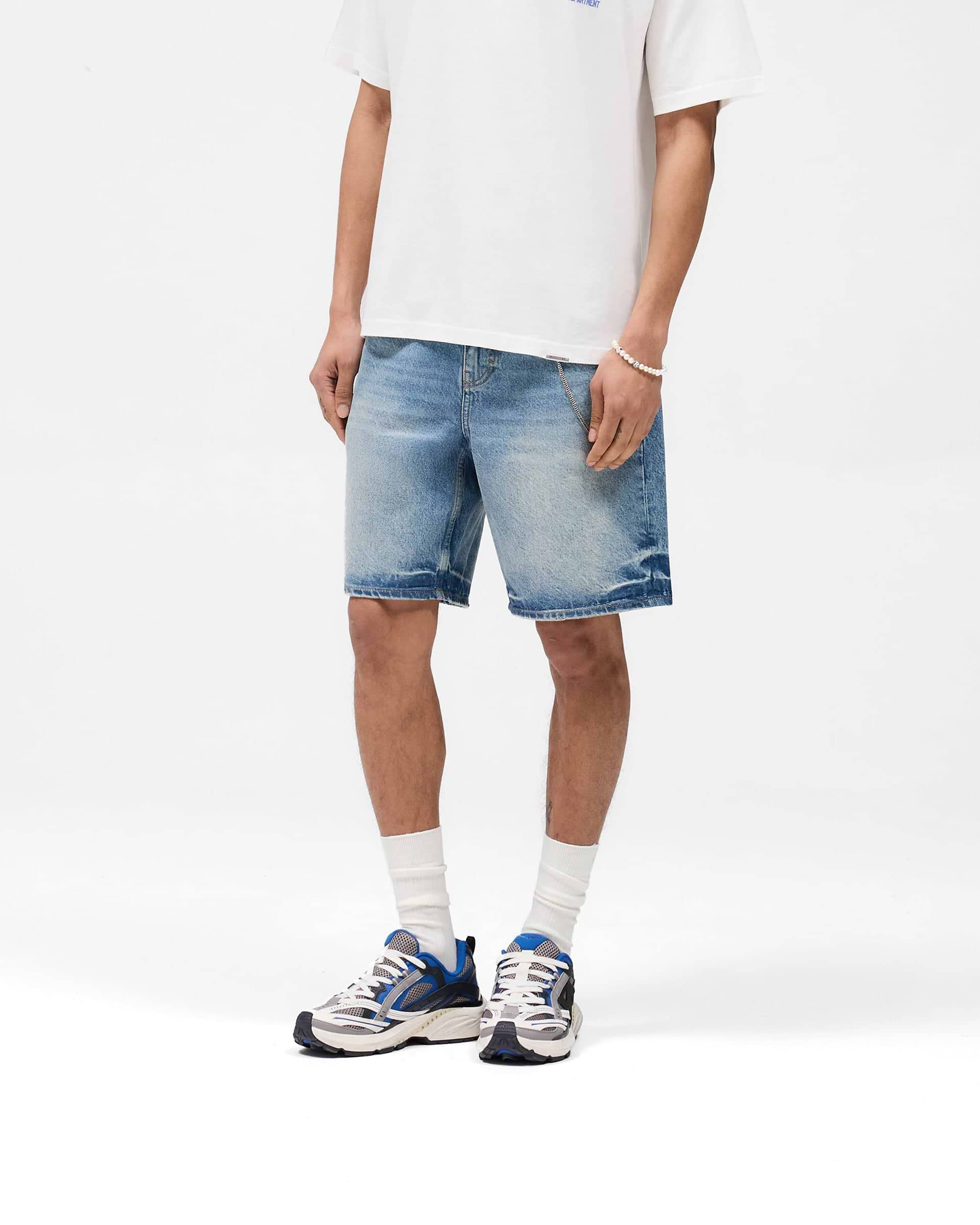 R10T Tailored Denim Shorts - Azul 60