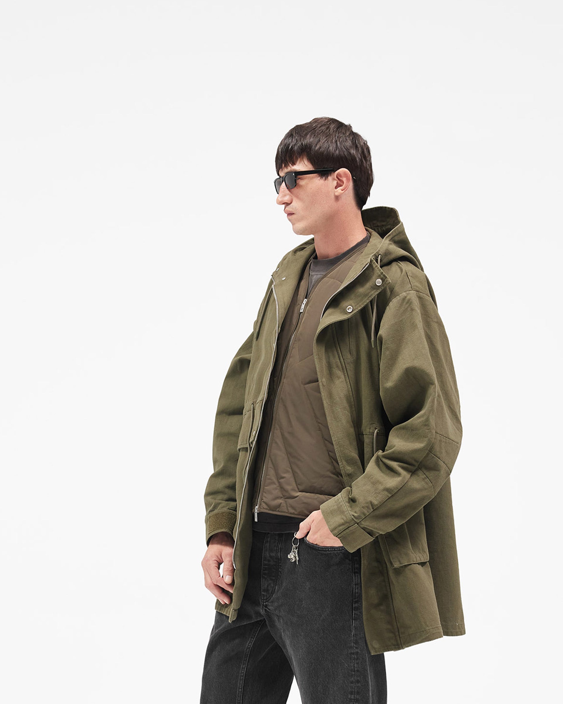 Outlander Parka - Olive Night