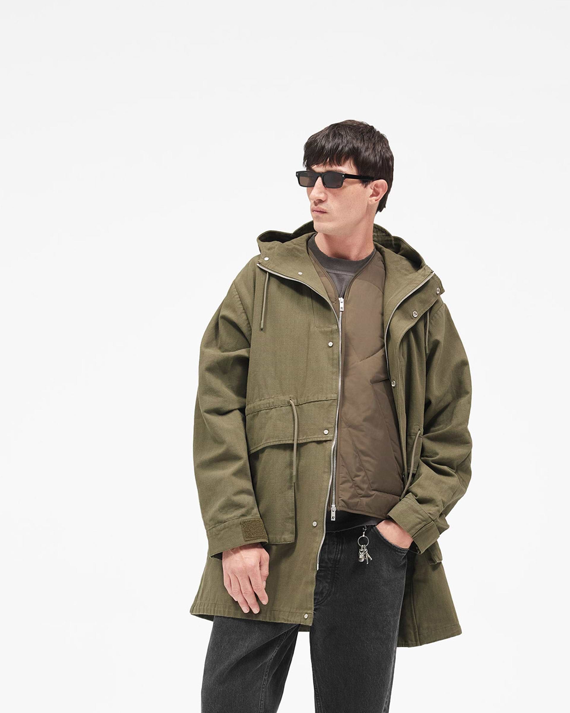 Outlander Parka - Olive Night