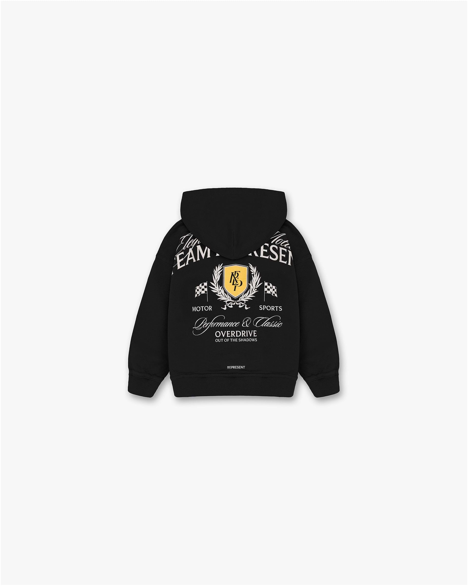 Mini Crest Hoodie - Vintage Black
