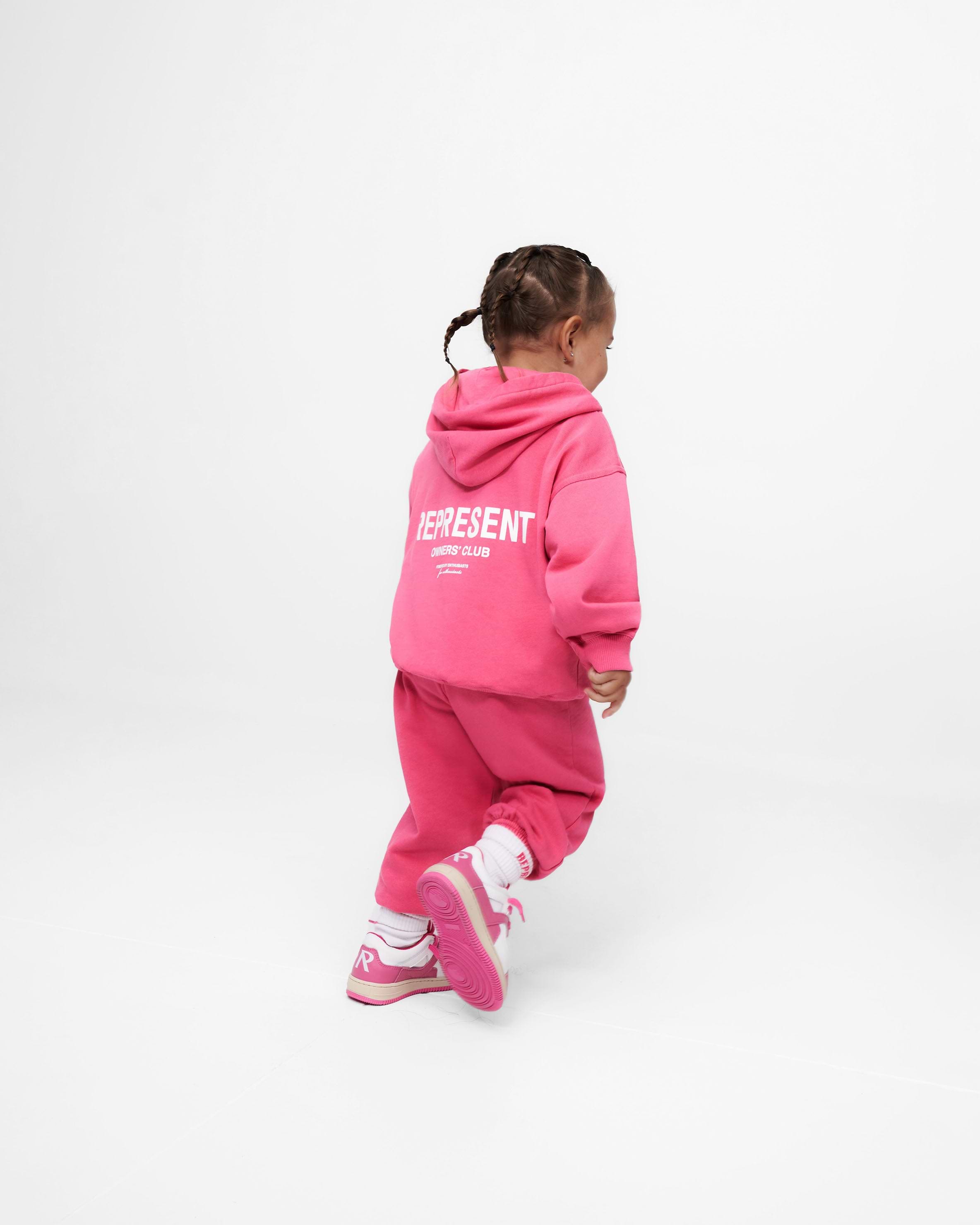 Represent Mini Owners Club Sweatpants | Bubblegum Pink Pants Owners Club | Represent Clo