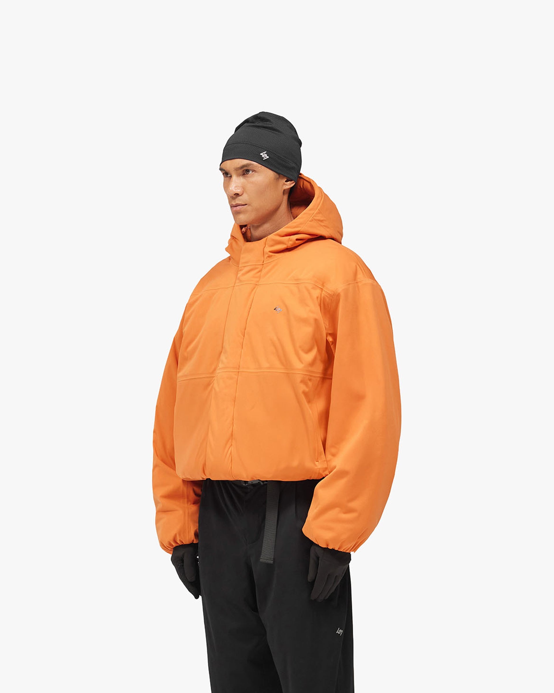 247 Power Shield™ Padded Jacket - Rust - Cropped Model - Front