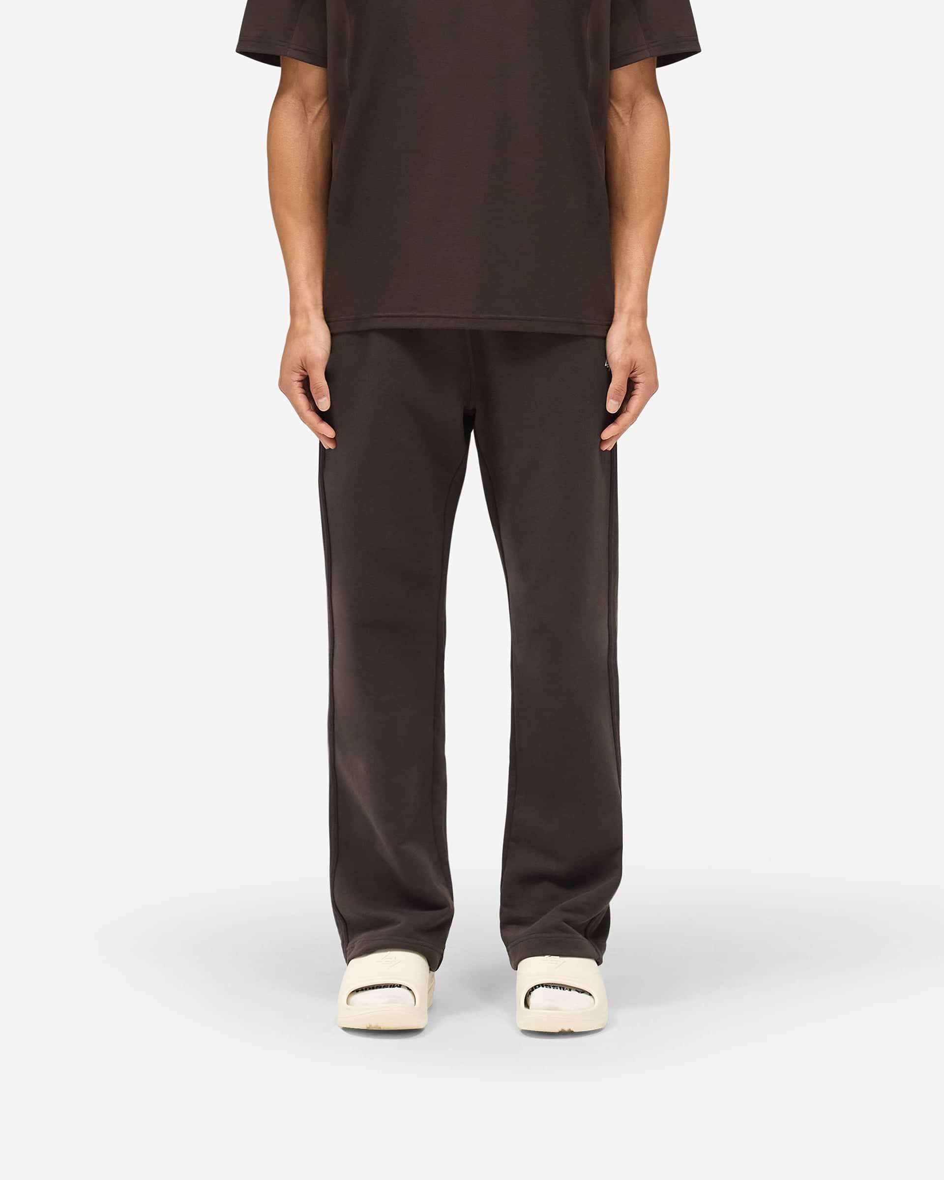 247 Straight Leg Jogger - Chocolate