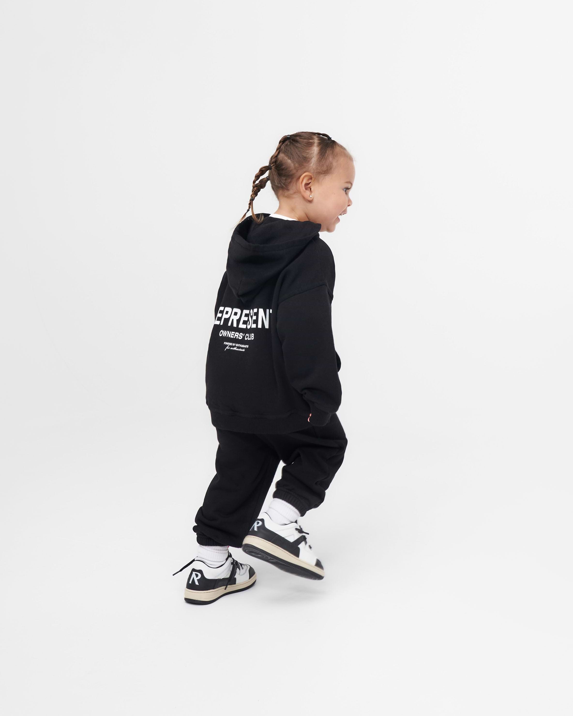 Represent Mini Owners Club Sweatpants | Black Pants Owners Club | Represent Clo