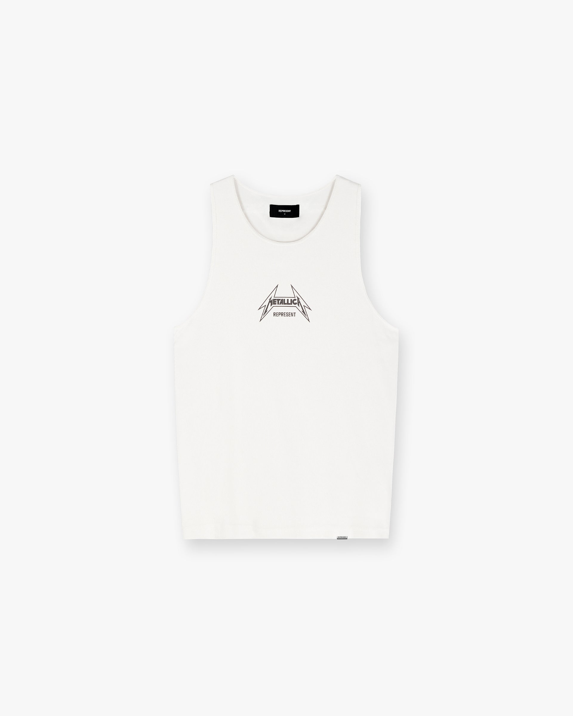 Represent X Metallica Local Crew Vest - Blanco Plano