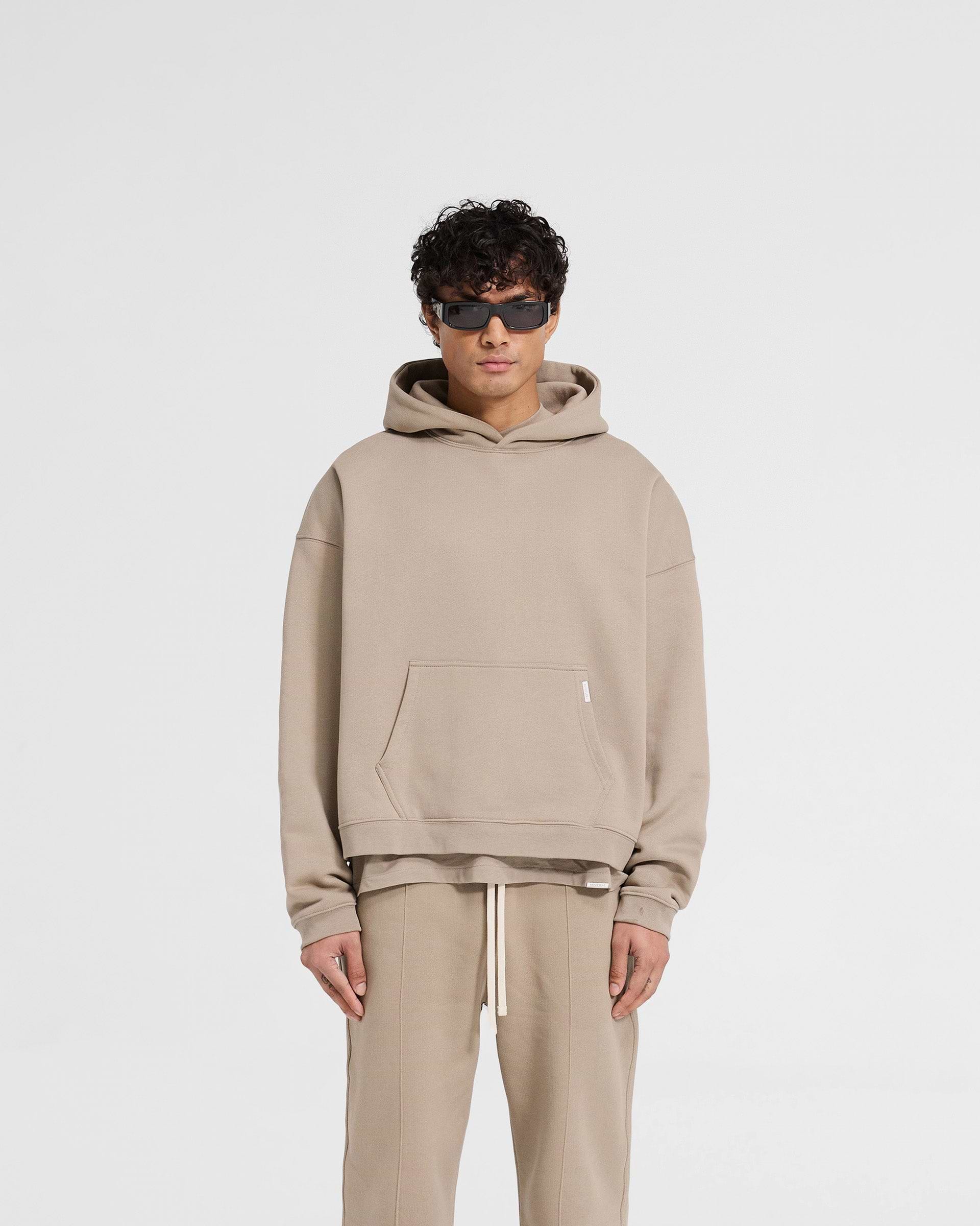 Initial Boxy Hoodie - Duna