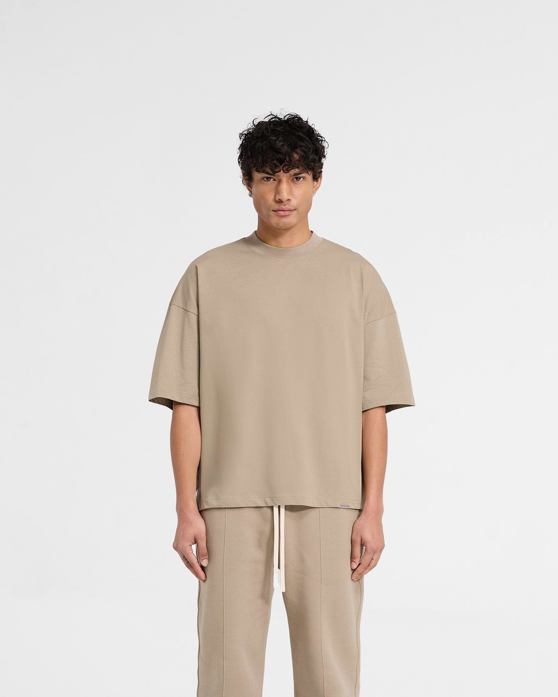 Initial Boxy T-Shirt - Duna
