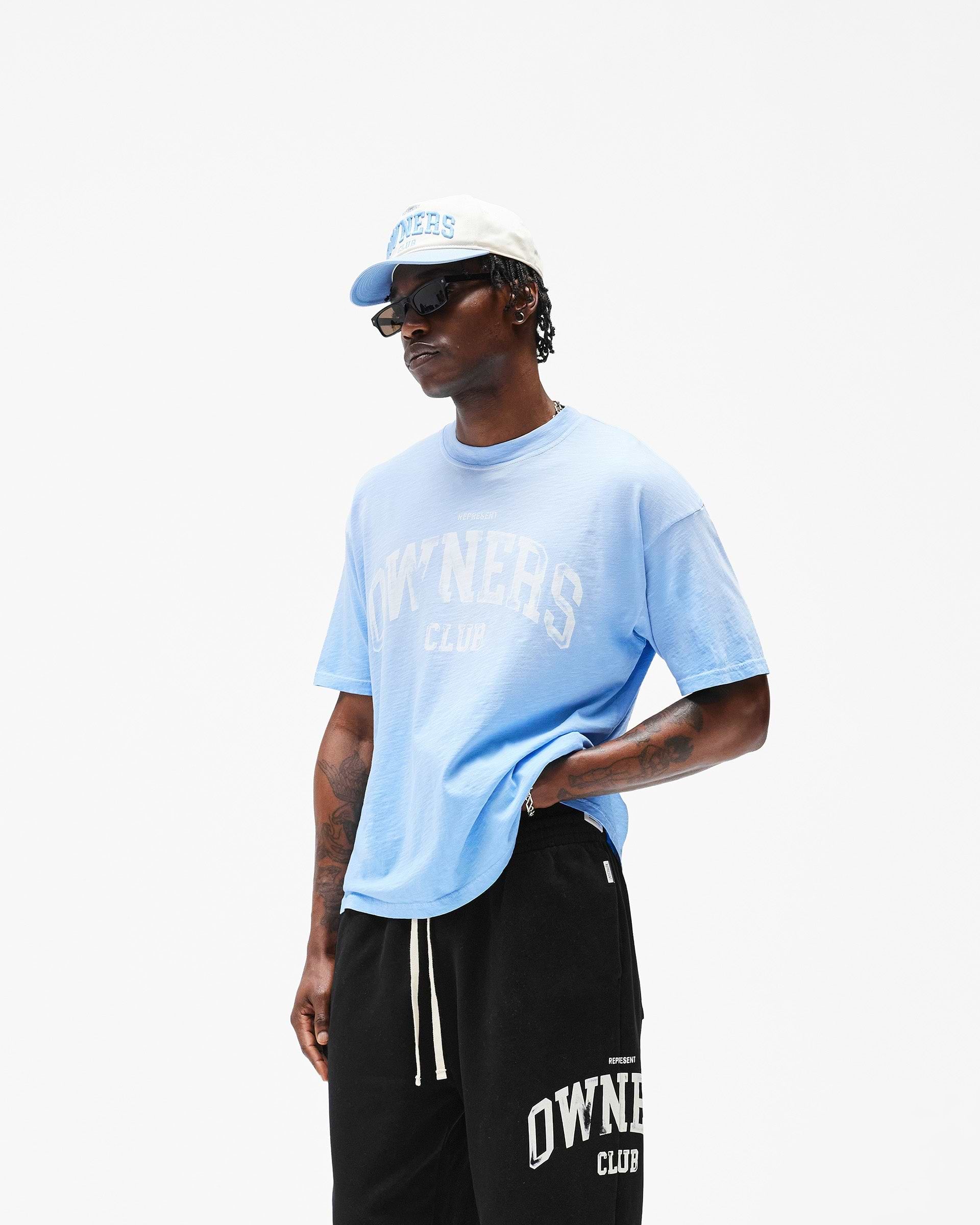 Represent Owners Club T-Shirt - Sky Blue