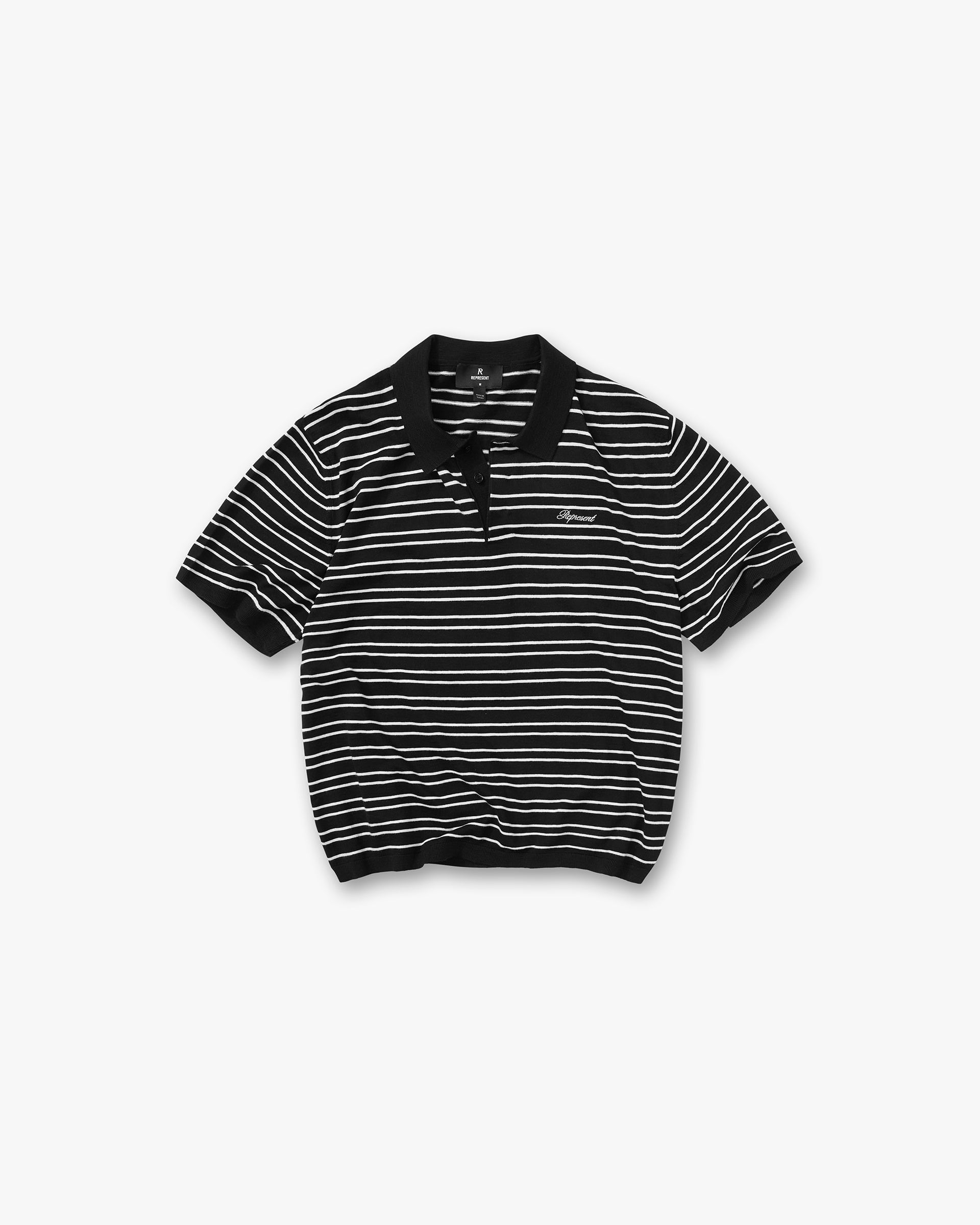 California_Striped_Knitted_Polo_-_Jet_Black_01.jpg