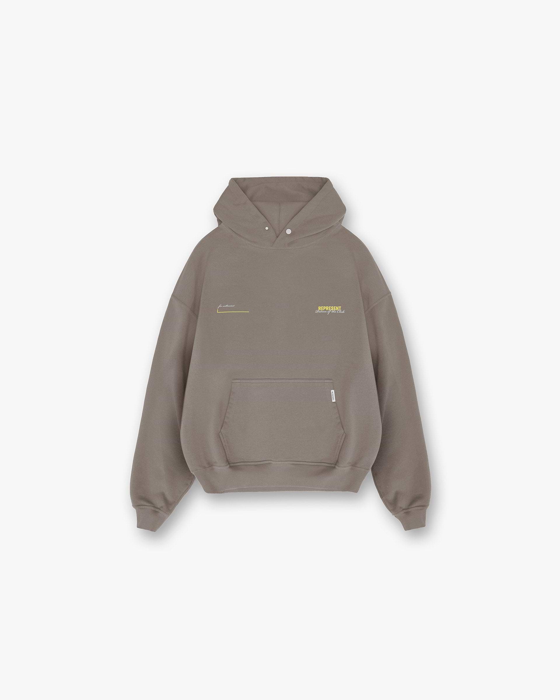 Patron Of The Club Hoodie - Verde Oliva Lavado