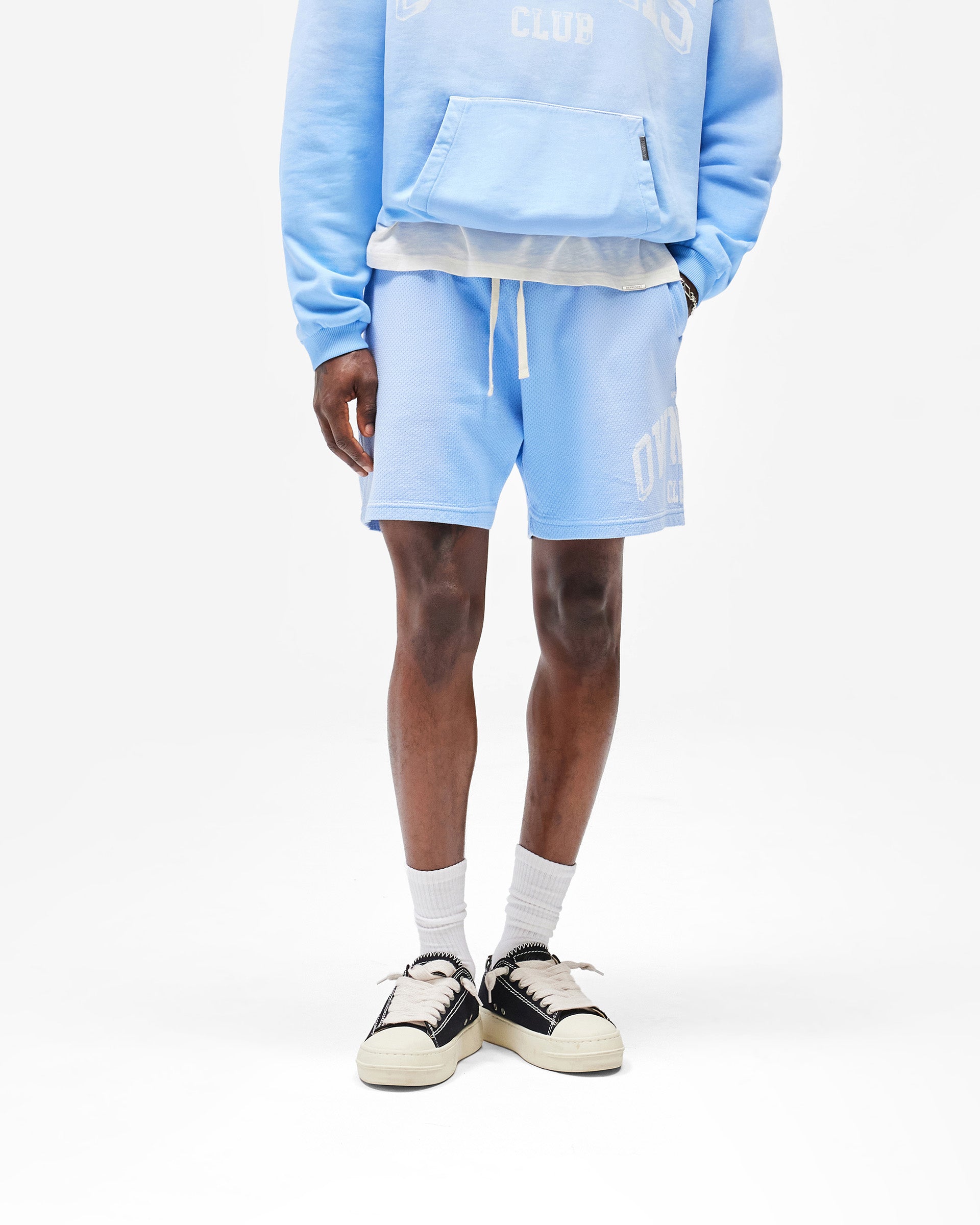 Represent Owners Club Mesh Short - Sky Blue