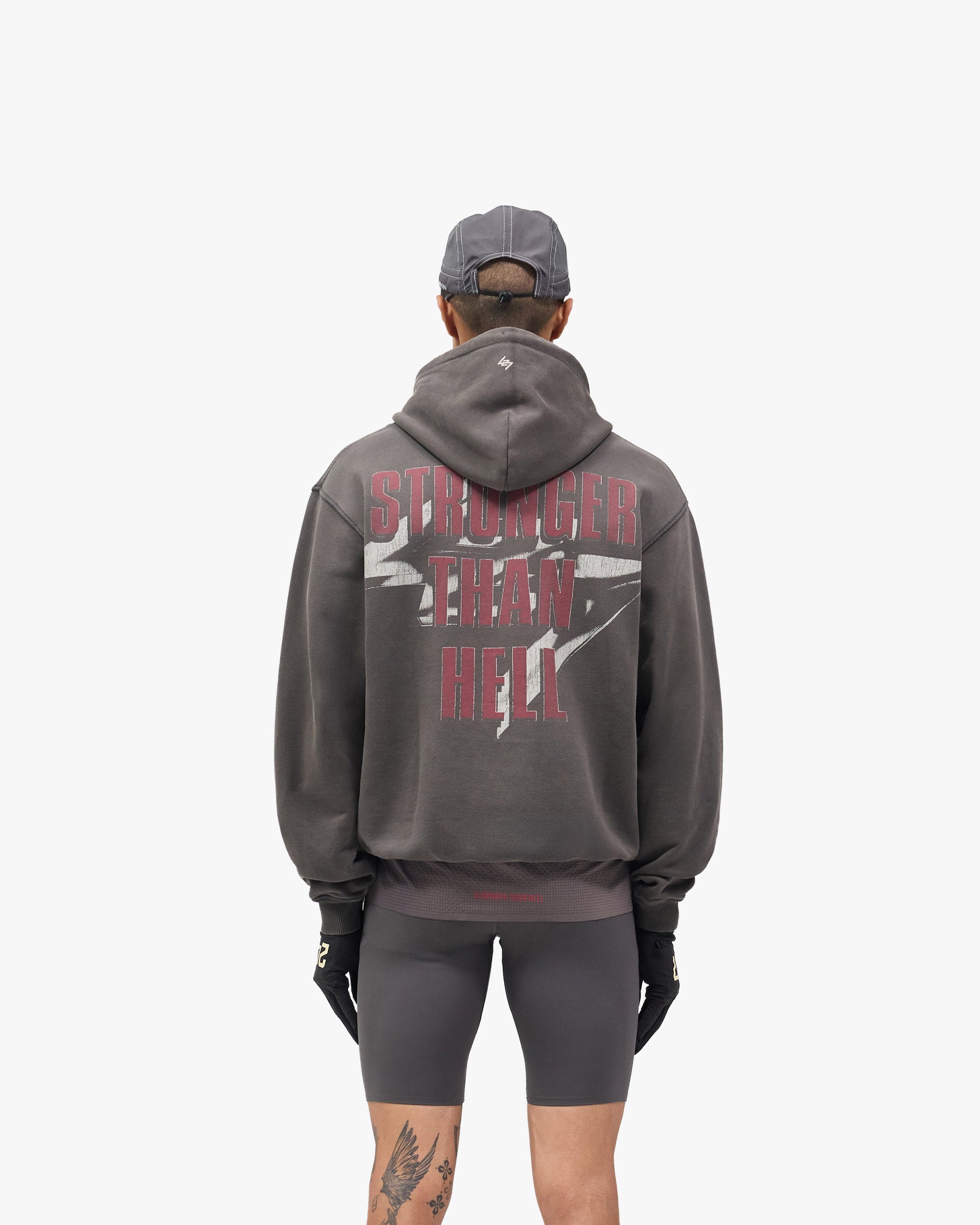 247 Sydney Hoodie - Washed Grey