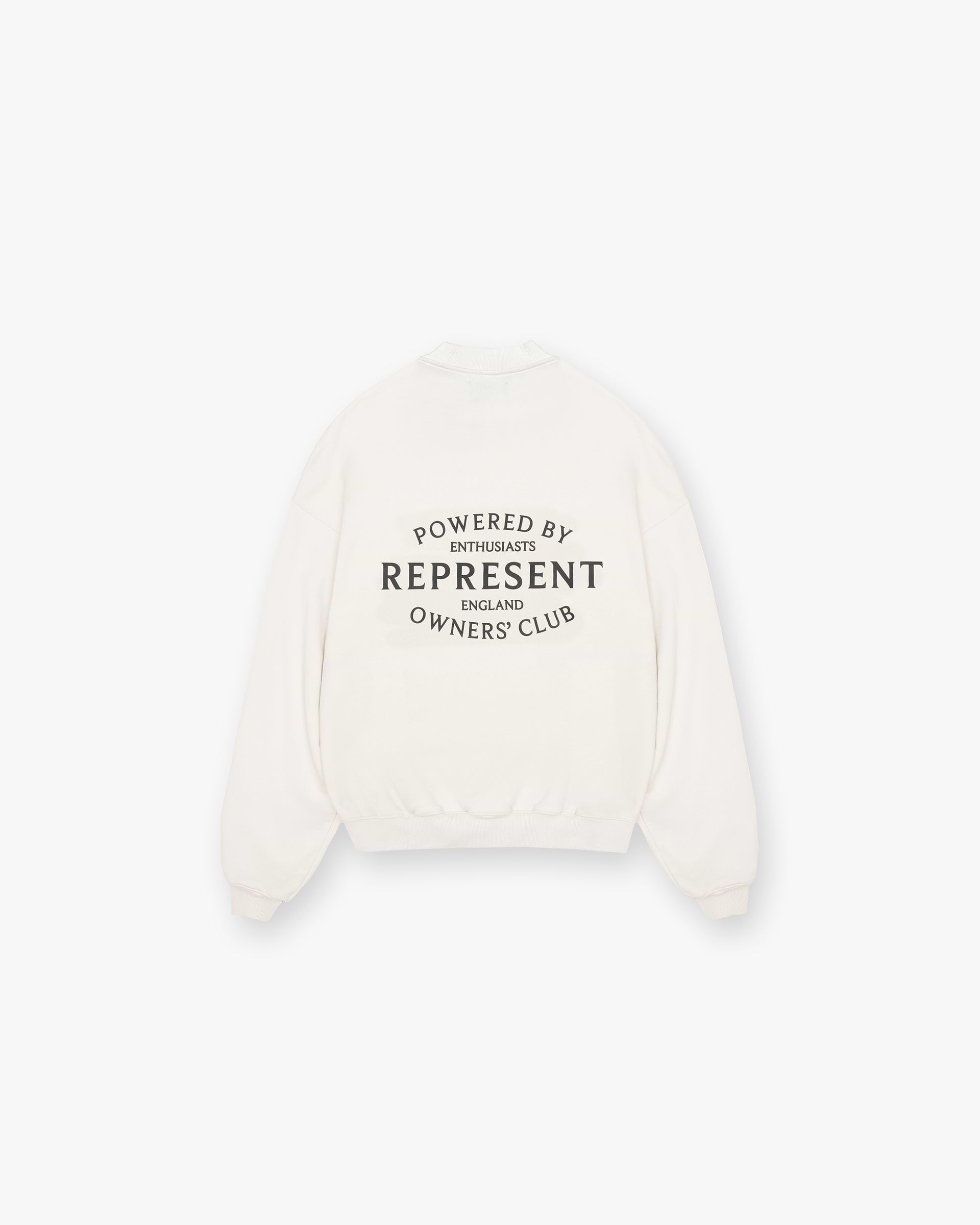 Represent Owners Club Stamp Sweater - Blanco