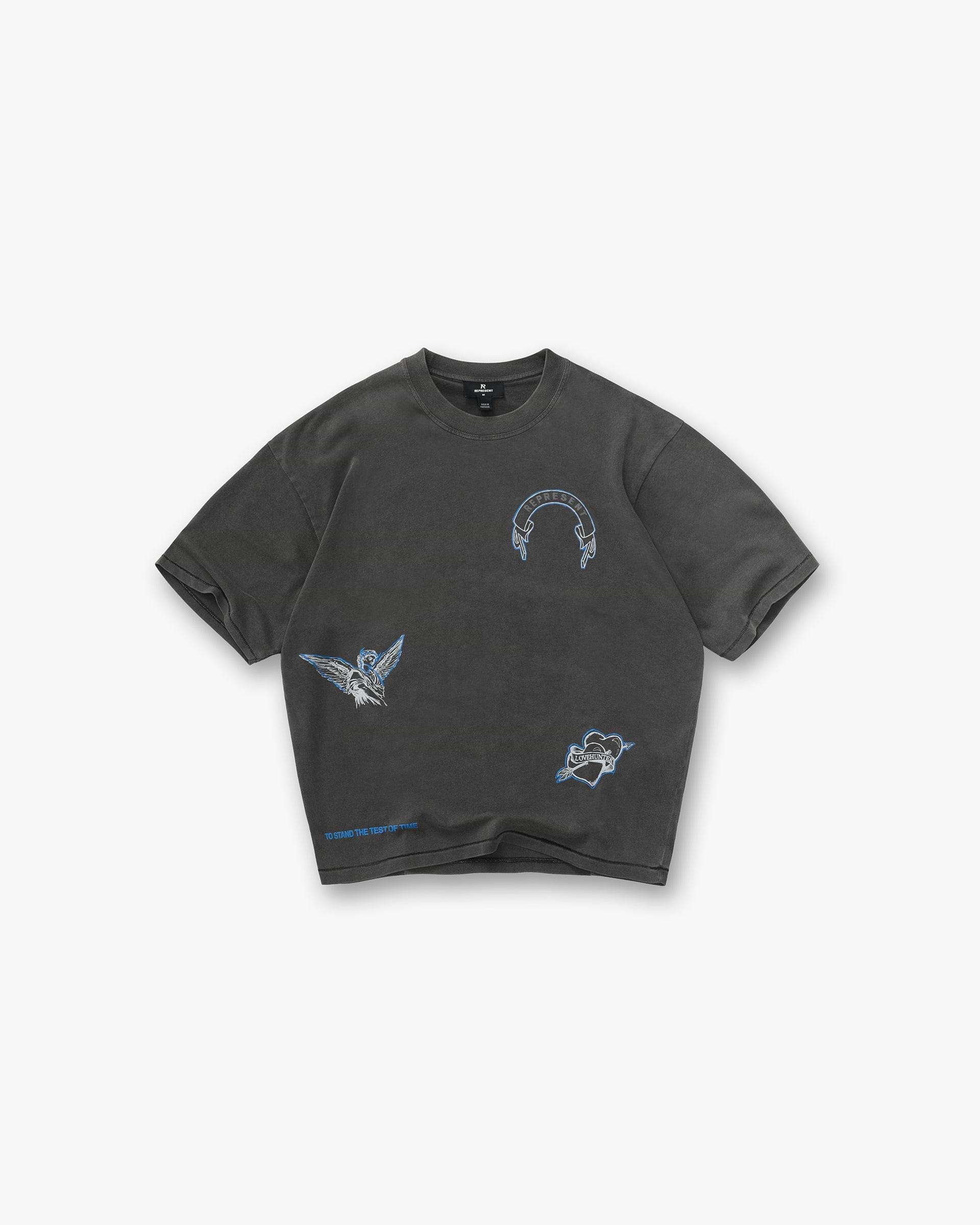 Flannels Legacy Banner T-Shirt - Vintage Grey