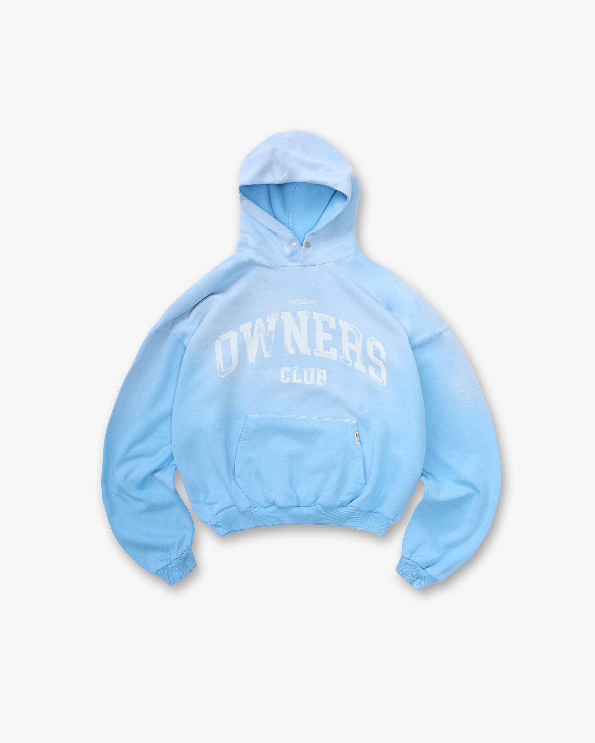 Represent Owners Club Hoodie - Sky Blue