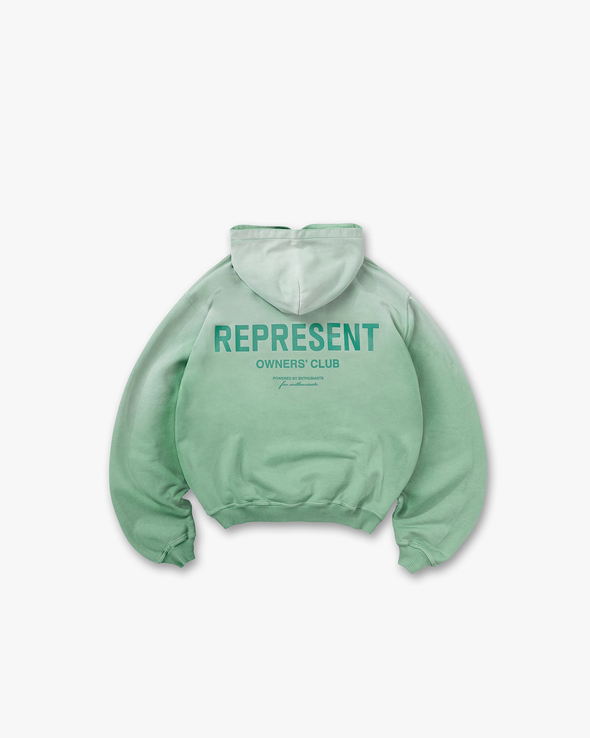 Represent Owners Club Hoodie - Washed Aloe