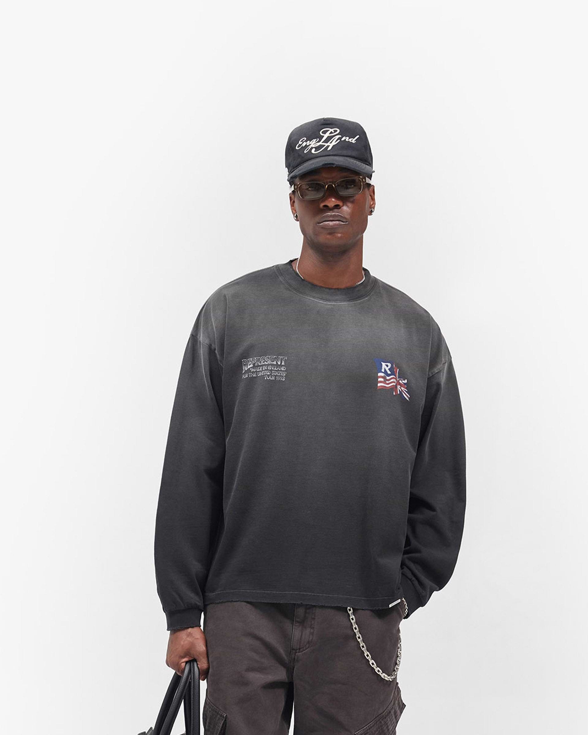 Eagle Long Sleeve T-Shirt - Black