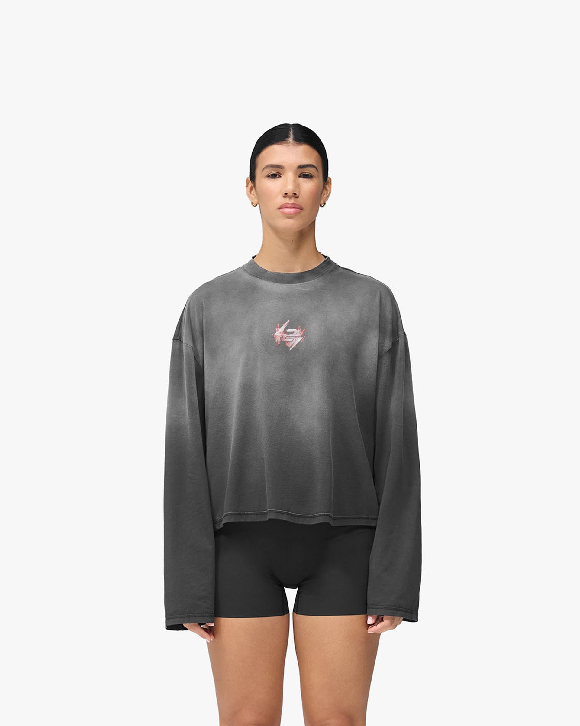 247 Ignite Long Sleeve T-Shirt - Vintage Black