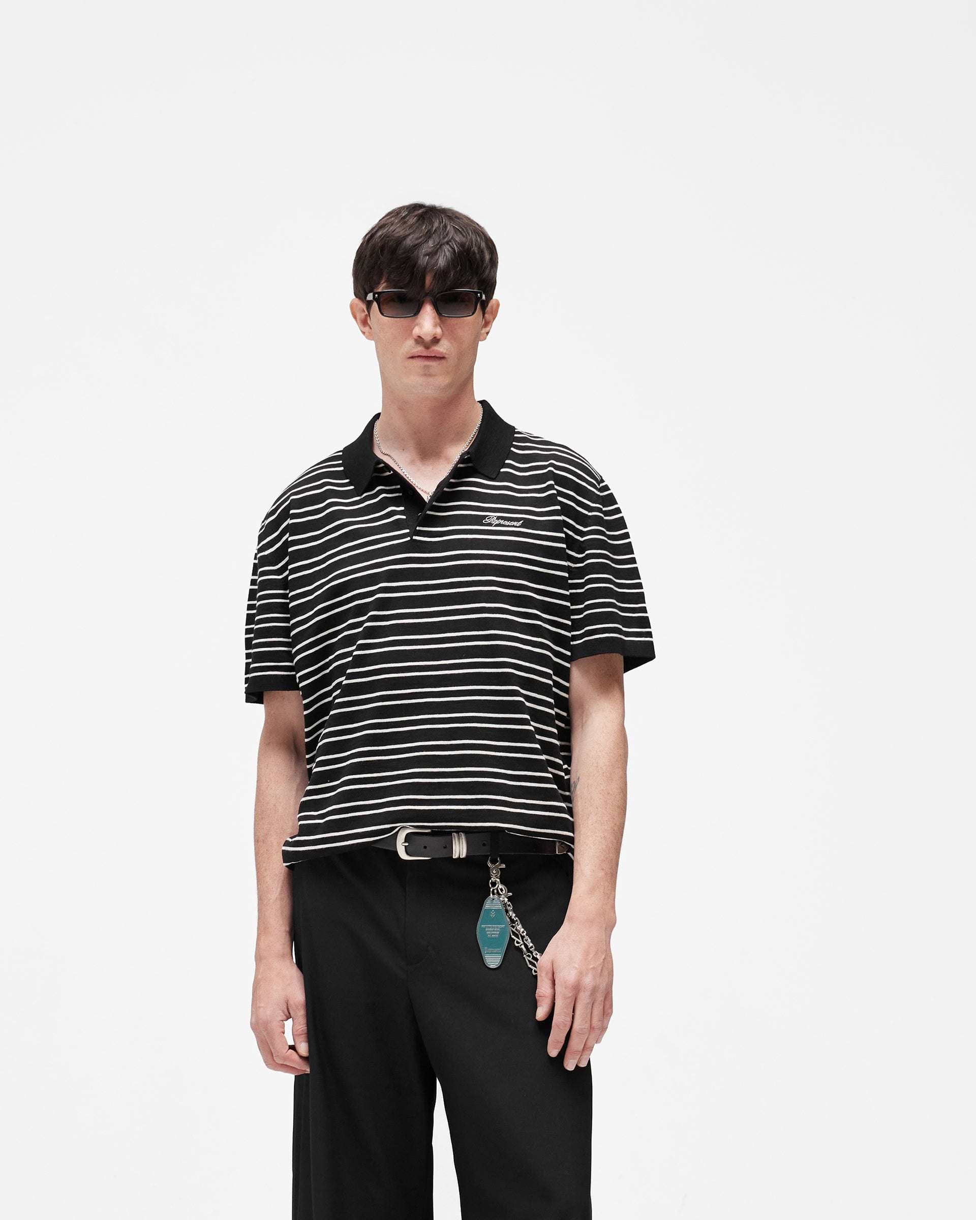 California_Striped_Knitted_Polo_-_Jet_Black_02.jpg